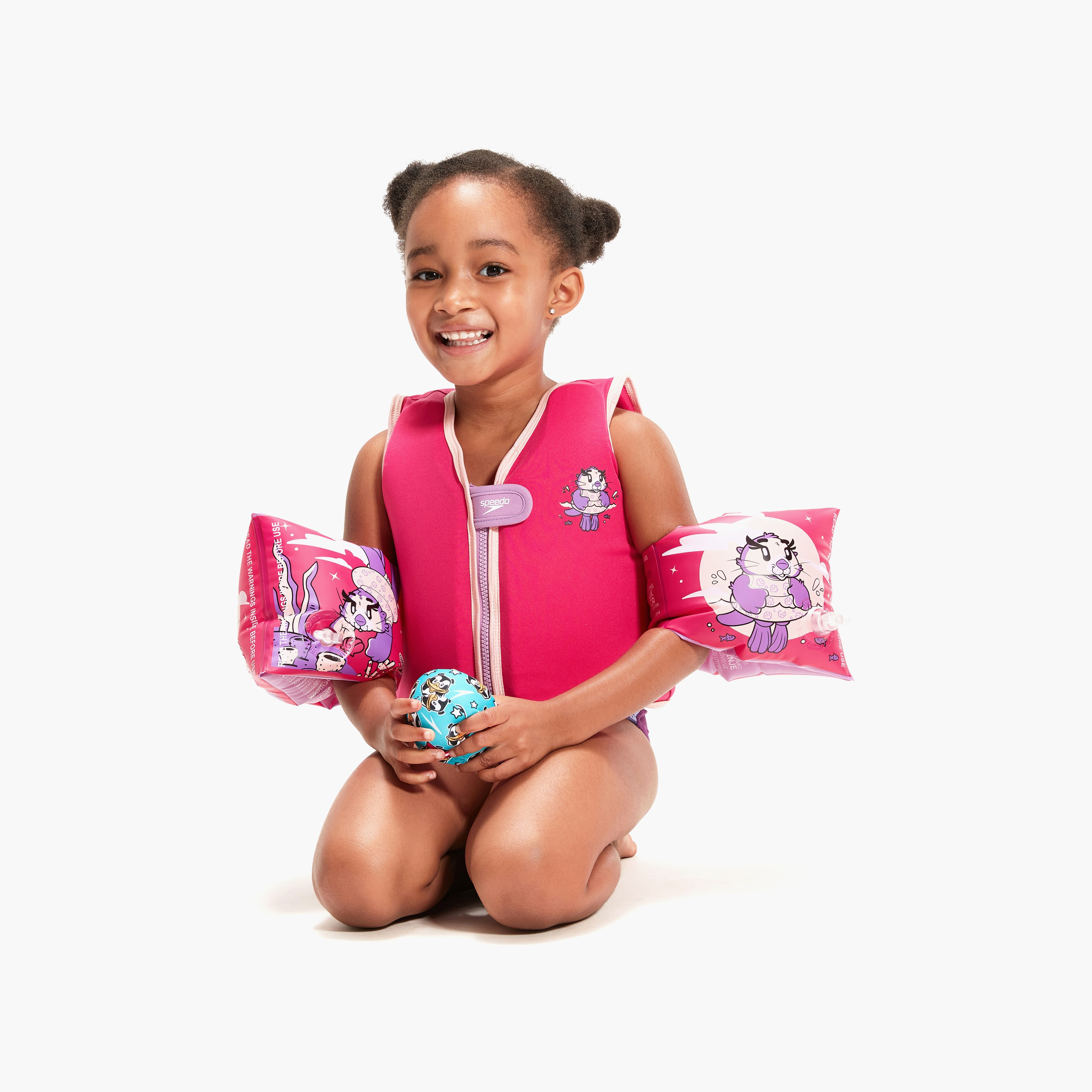 Speedo Character Printed Float Vest, Kids-girls-clothing-swimwear-image-6