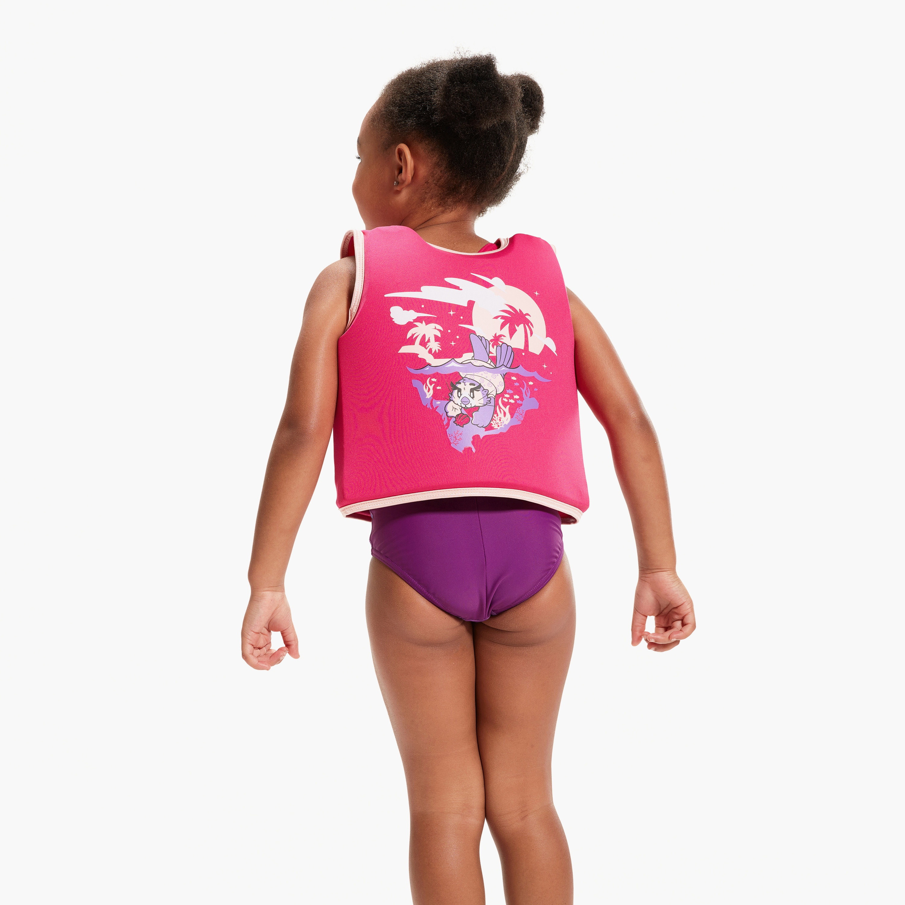 Speedo Character Printed Float Vest, Kids-girls-clothing-swimwear-image-7