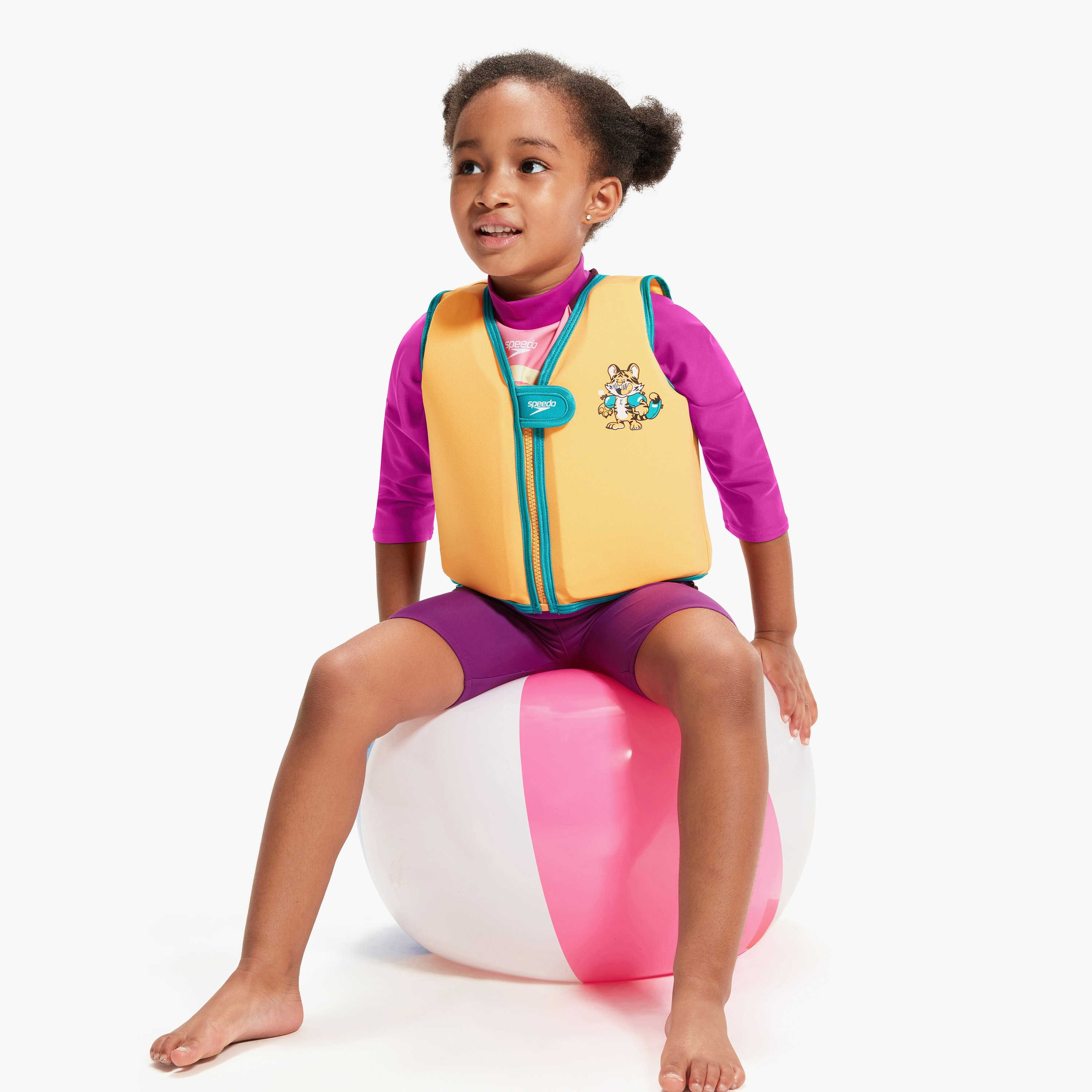 Speedo Character Printed Float Vest, Kids-girls-clothing-swimwear-image-16