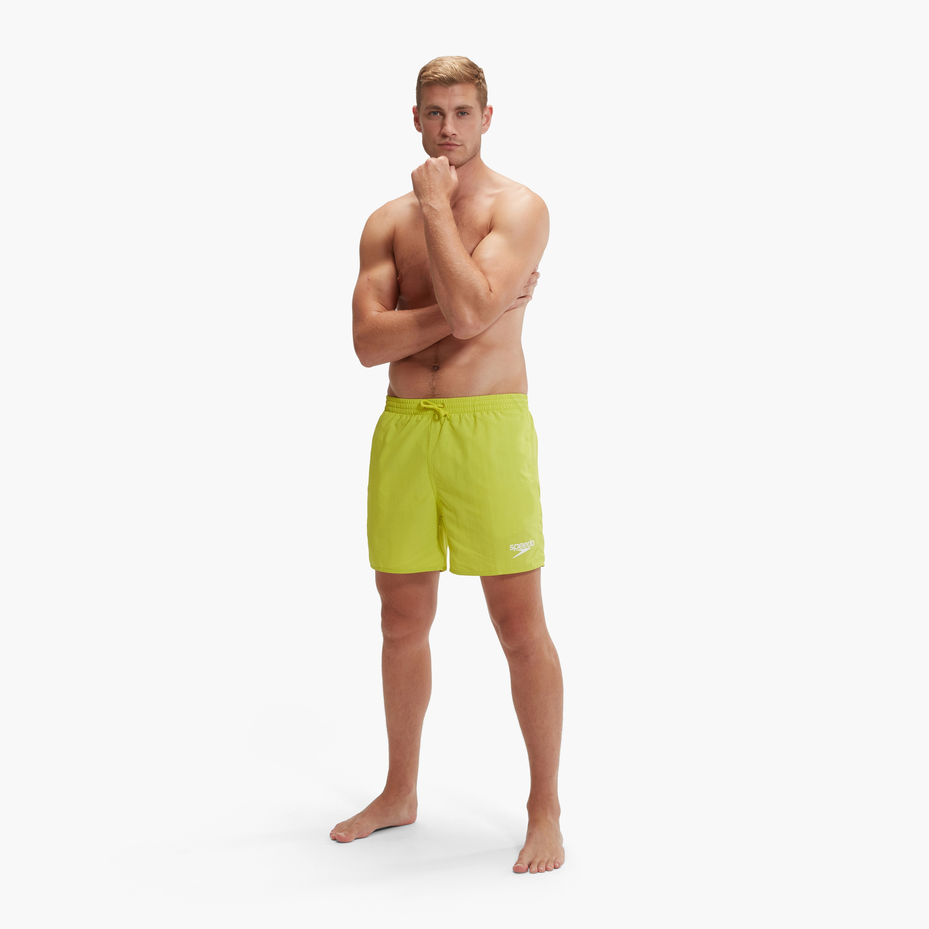  شورت سباحة إيسينشالز 16 بوصة من سبيدو، للرجال البالغين-sports-men-clothing-swimwear-image-1