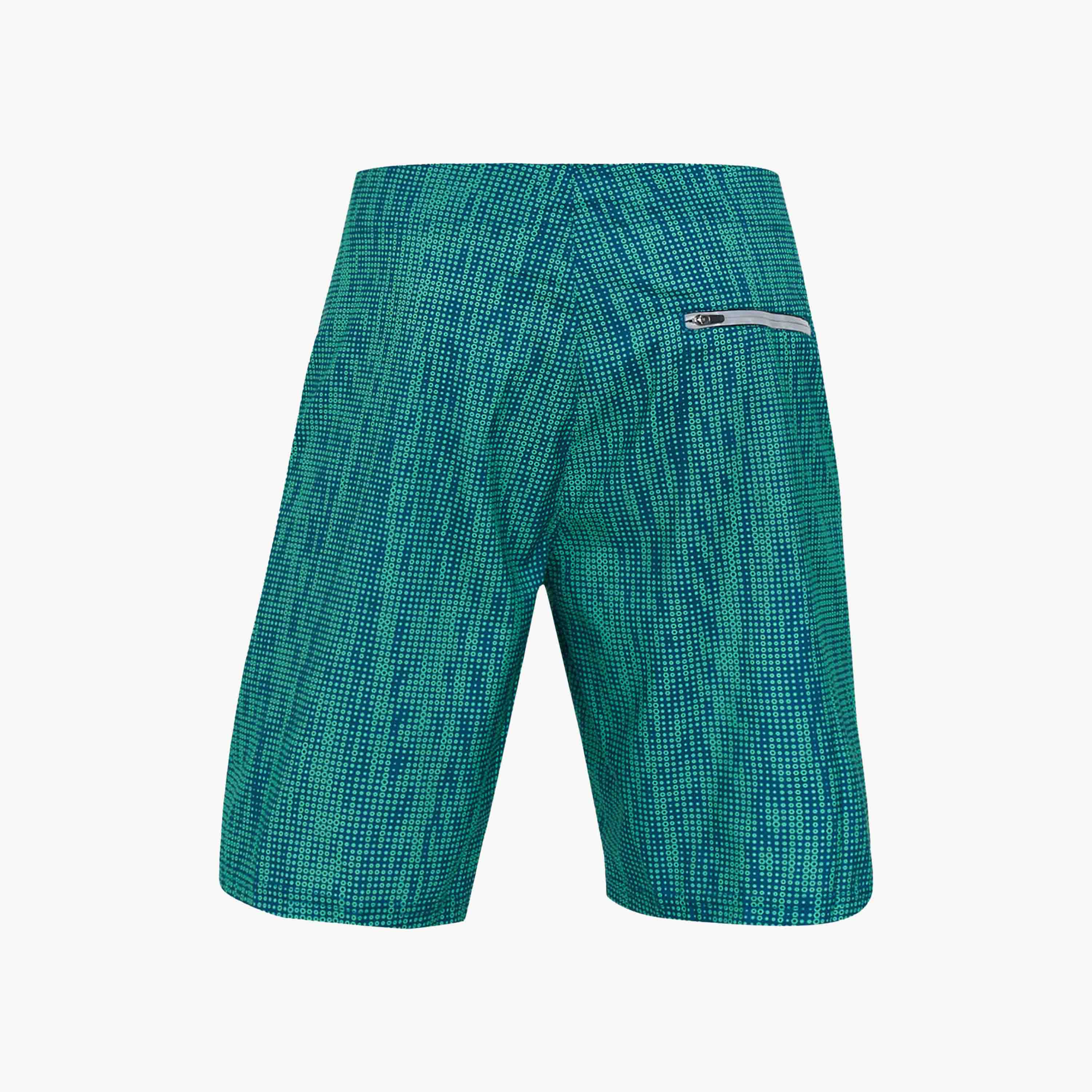 شورت من سبيدو بورد  20 بوصة، رجالي نورديك تيل / أخضر جلو -men-clothing-swimandbeach-shorts-image-2