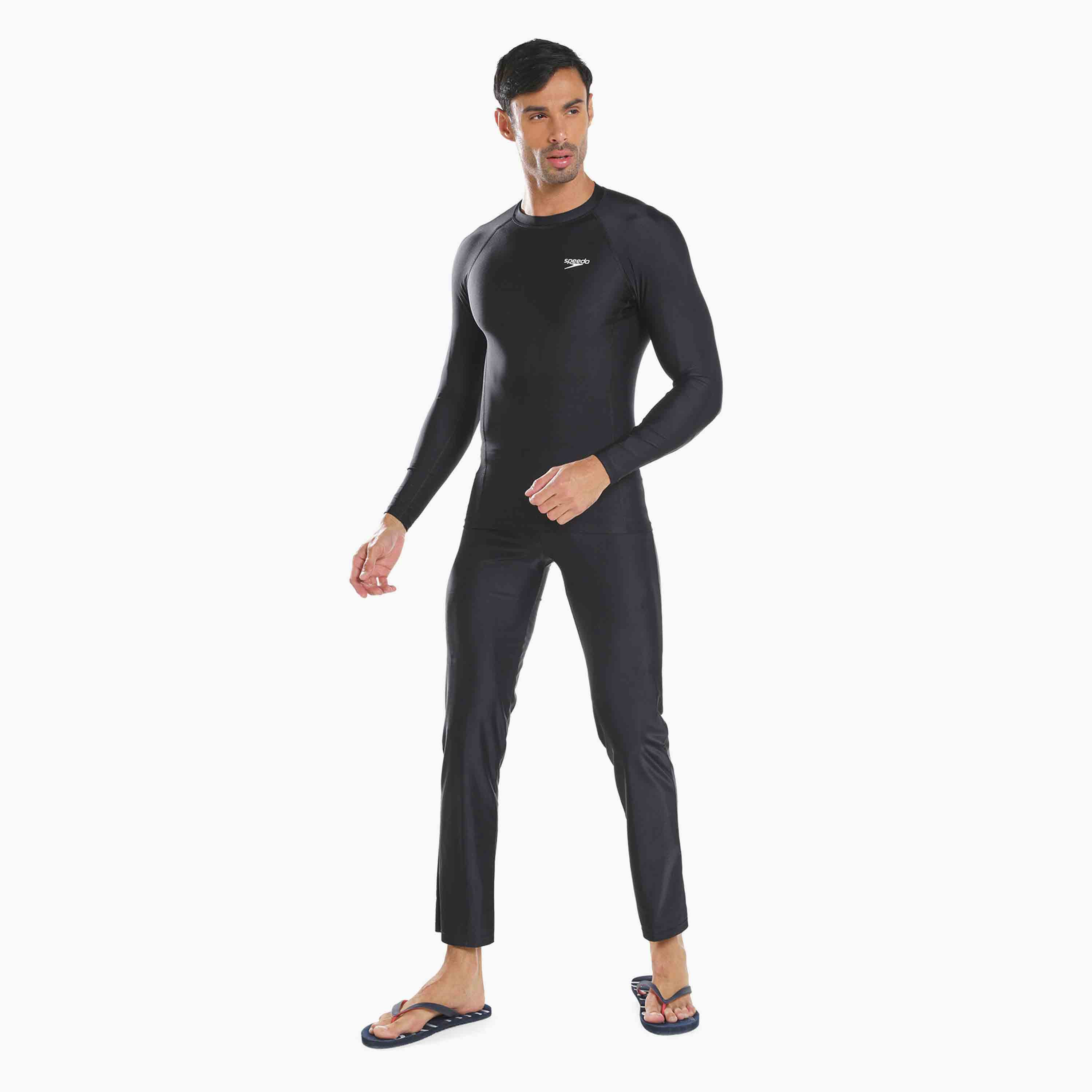 قطعة علوية أساسية بأكمام طويلة من سبيدو، للرجال البالغين-sports-men-clothing-swimwear-image-7