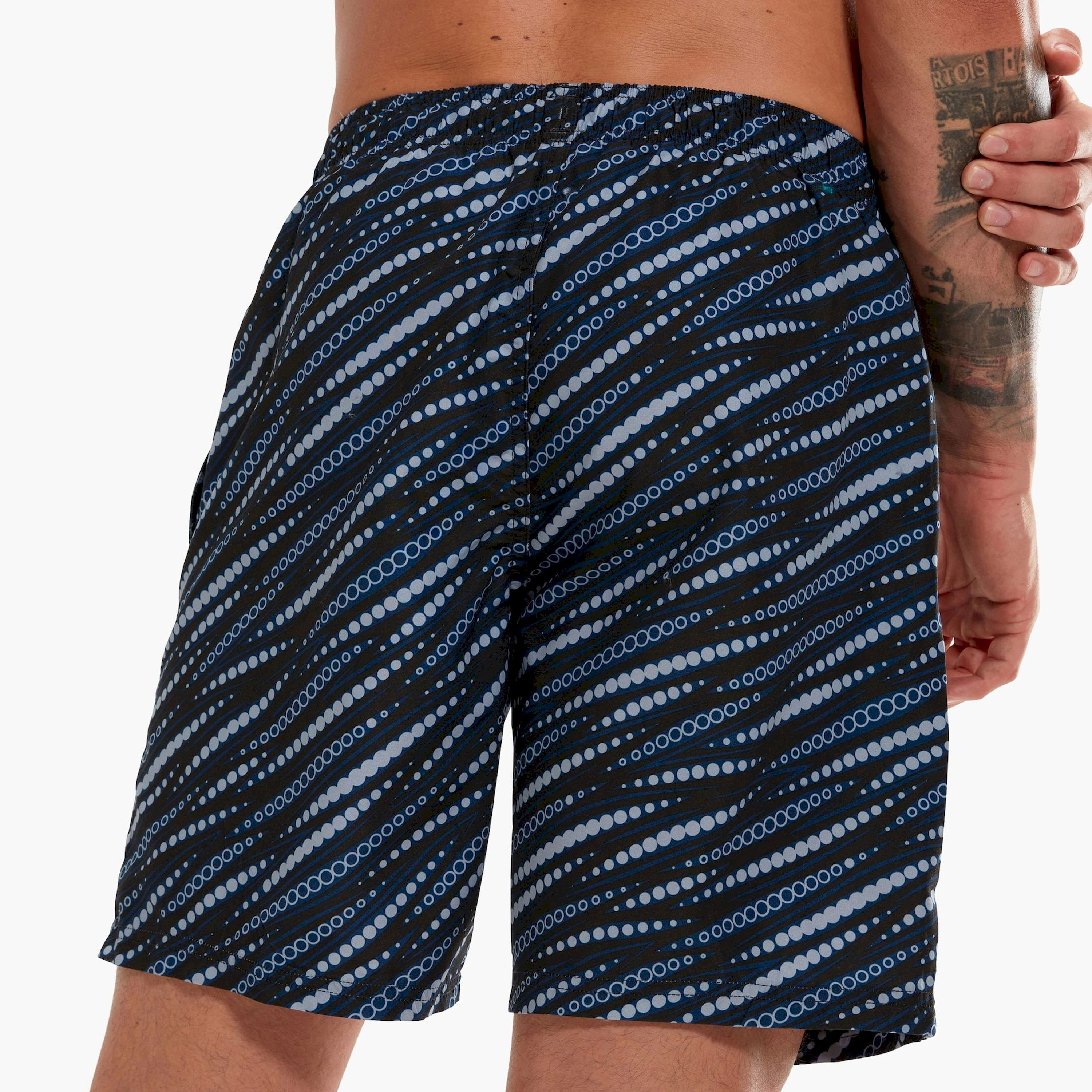 Speedo Printed Leisure 18 Watershort, Adult Men, Ammonite Blue/Black/Dapple Grey-men-clothing-swimandbeach-shorts-image-3