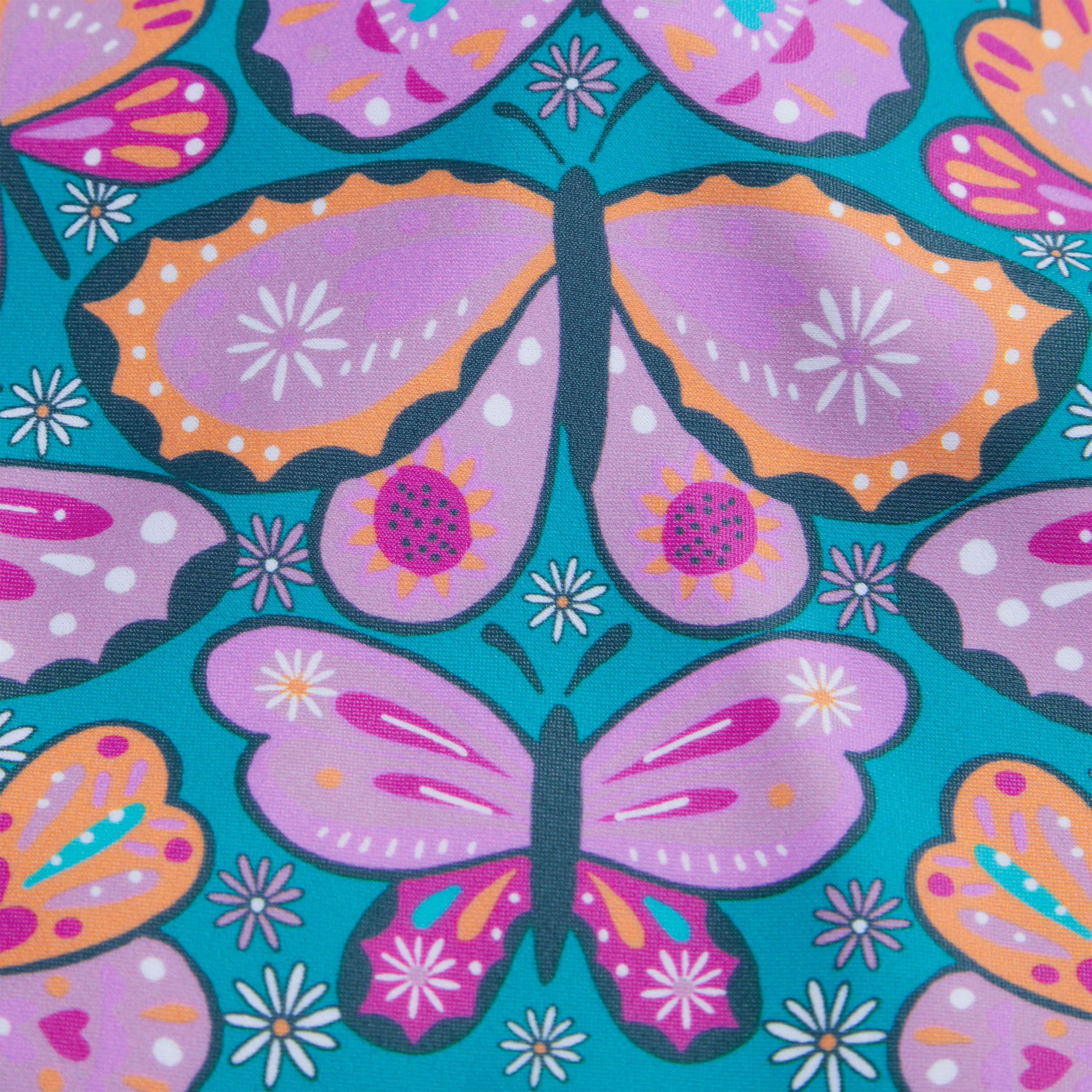 Speedo Long Sleeves Rashguard Girls Butterfly Print-sports-girls-clothing-swimwear-image-5