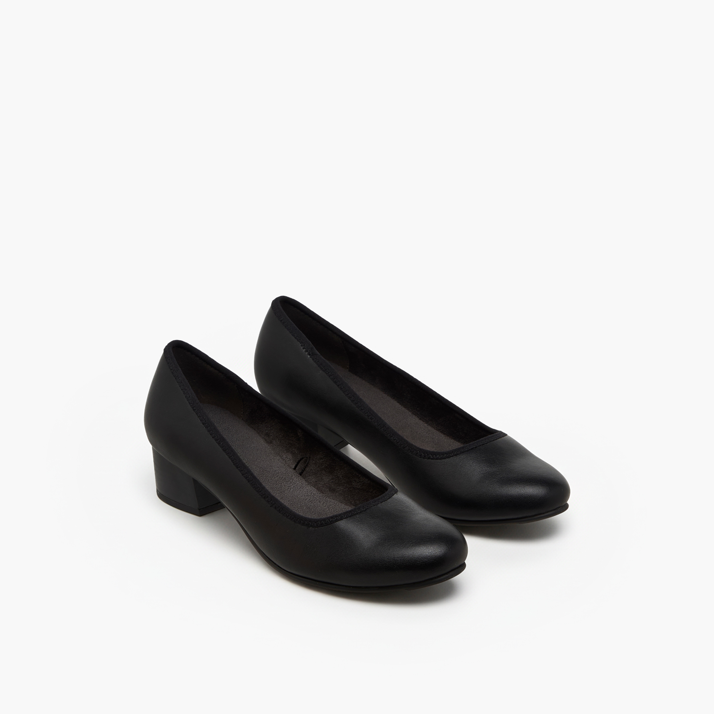 Le Confort Women Block Heel Pumps-women-shoes-heels-image-1