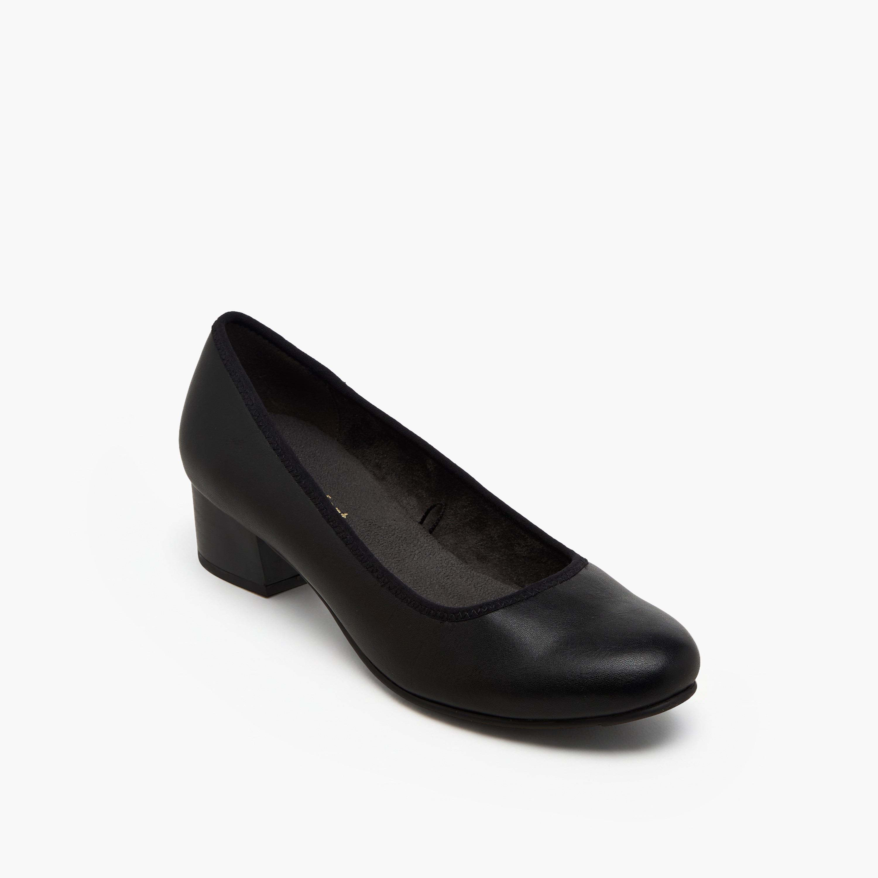 Le Confort Women Block Heel Pumps-women-shoes-heels-image-2