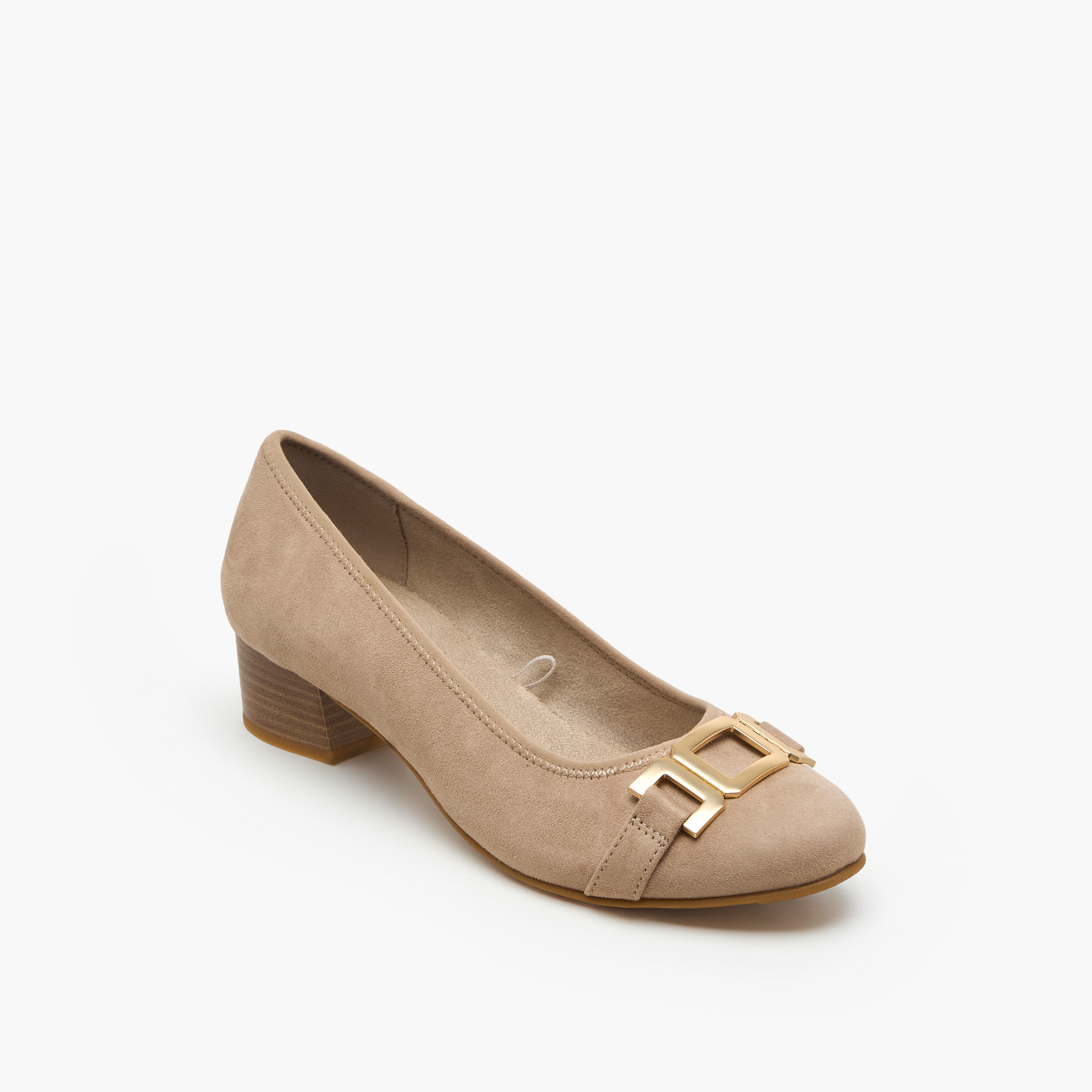 Le Confort Women Block Heel Pumps-women-shoes-heels-image-2