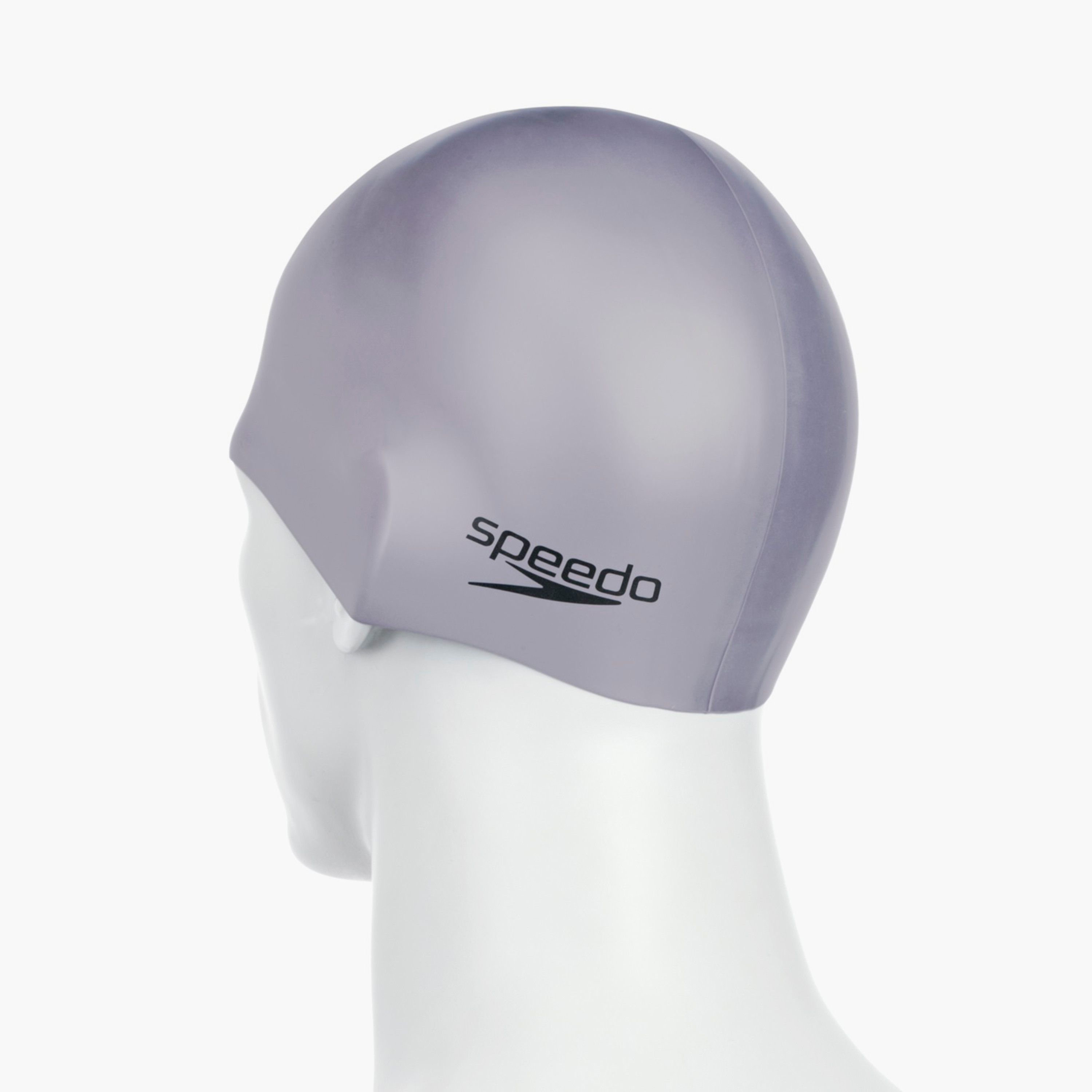 Speedo Moulded Silicone Cap, Adult Unisex, One Size, Chrome-sports-gear-swimming-women-image-4