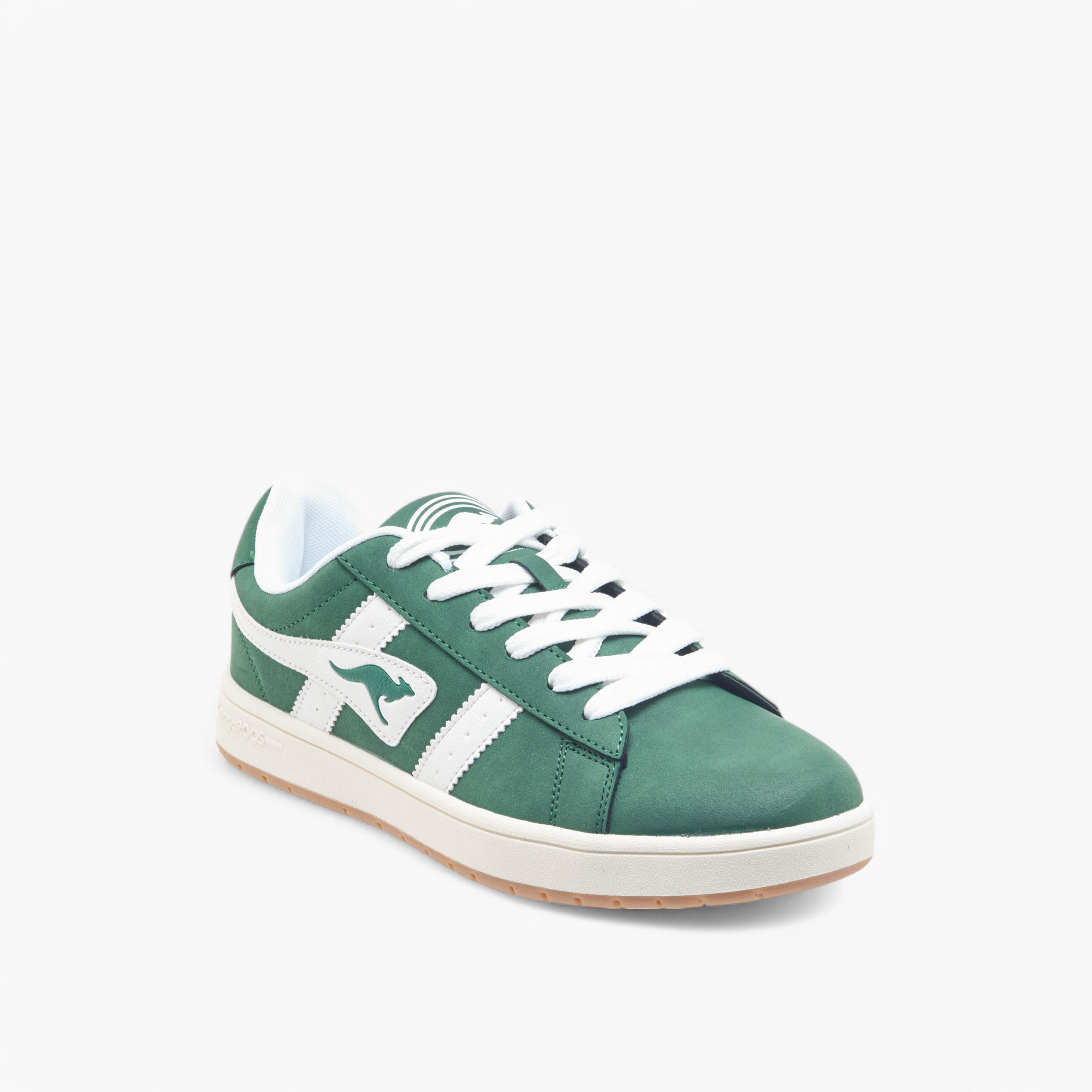 حذاء سنيكرز برباط إغلاق وتفاصيل الشعار للجنسين من كانجاروس-women-shoes-sneakers-image-2