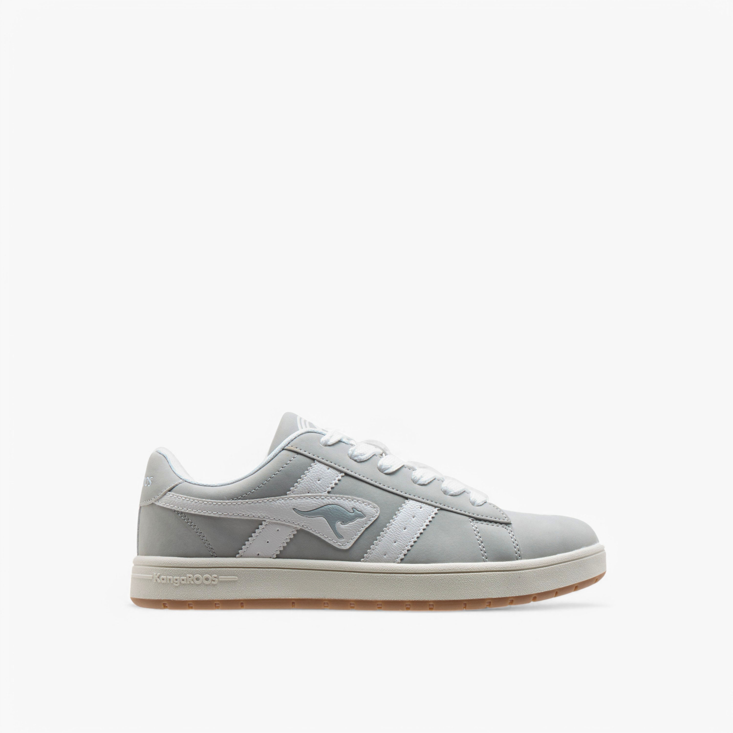 حذاء سنيكرز برباط إغلاق وتفاصيل الشعار للجنسين من كانجاروس-women-shoes-sneakers-image-3