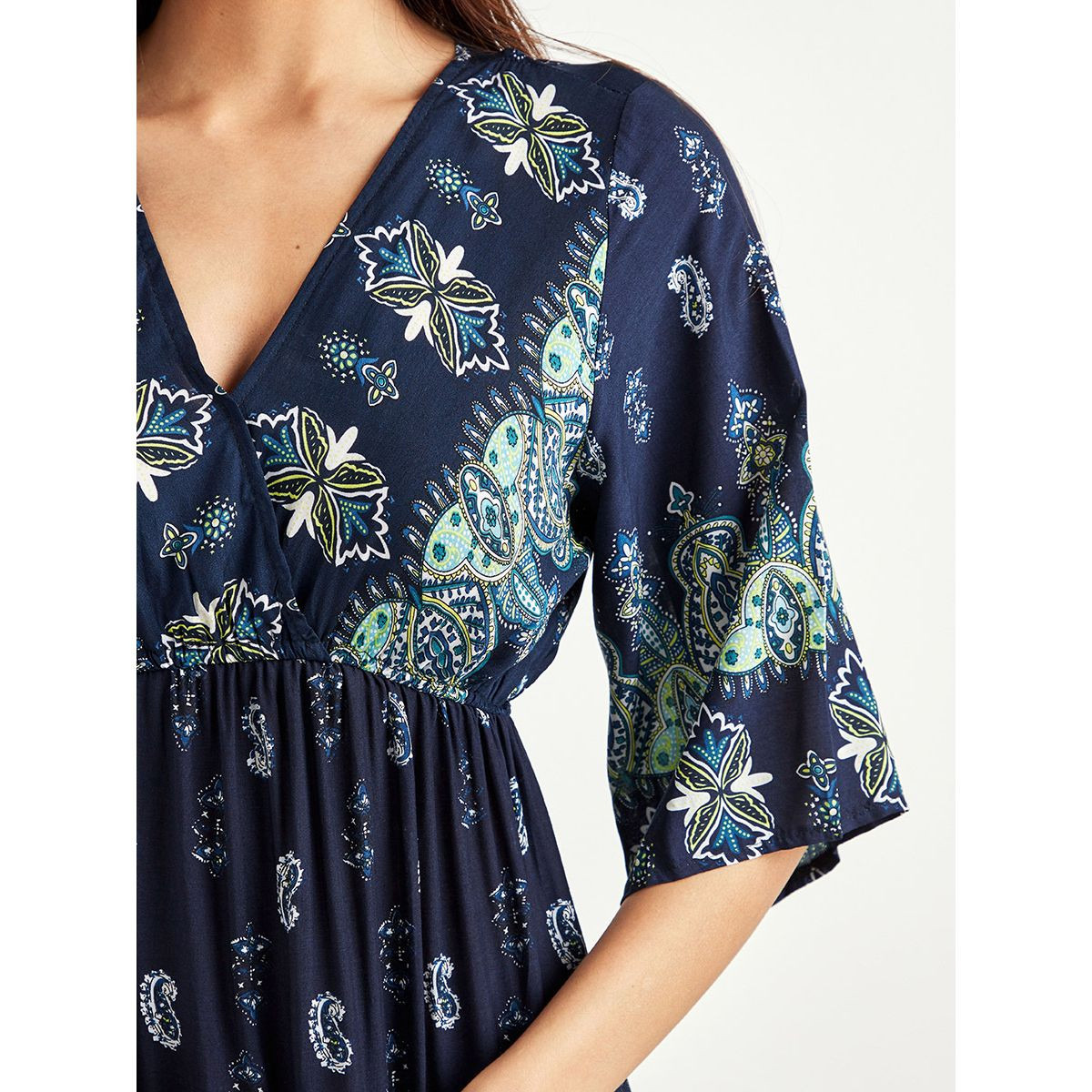 فستان قصير مطبوع من ستايلي-women-clothing-dresses-image-3