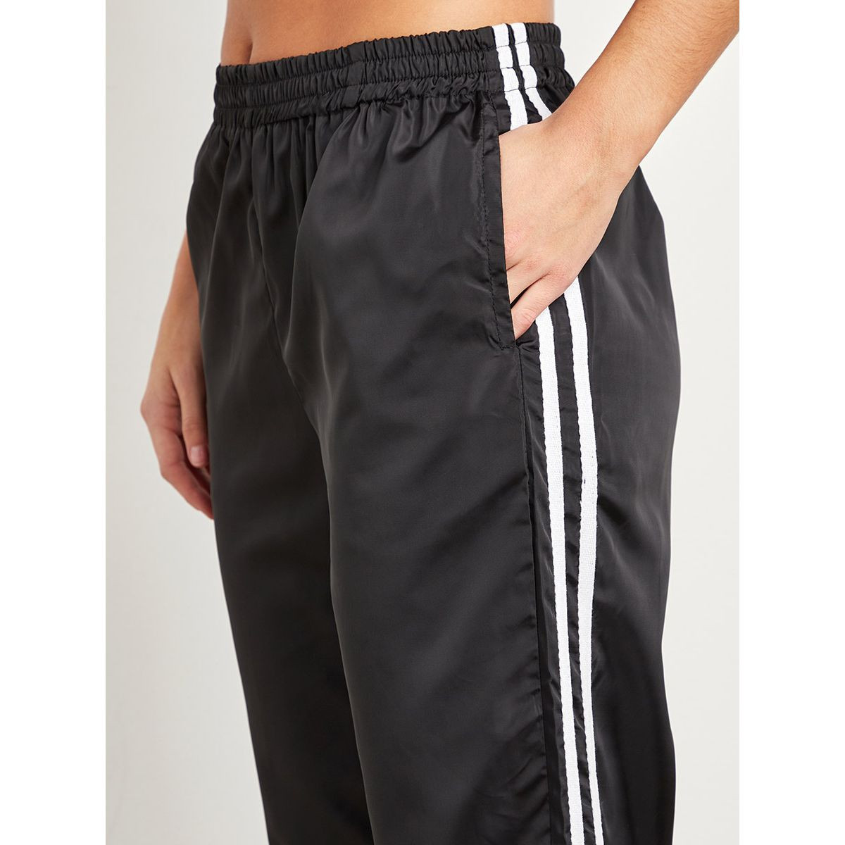 بنطلون رياضي بخطوط جانبية من ستايلي-women-clothing-bottoms-joggers-image-5
