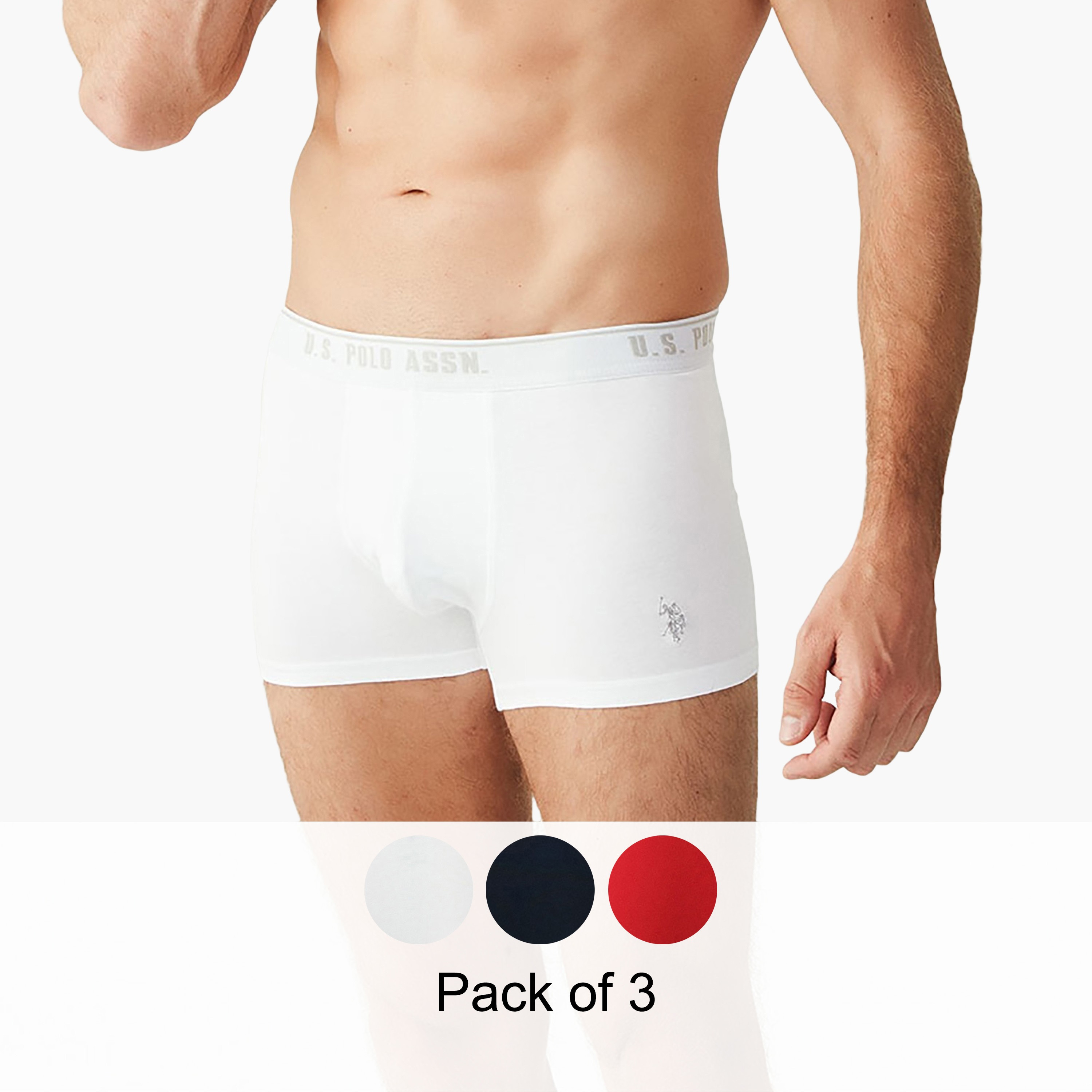 U.S. Polo Assn. Pack of 3 Boxer Men's Briefs-men-clothing-innerwear-underwear-image-1