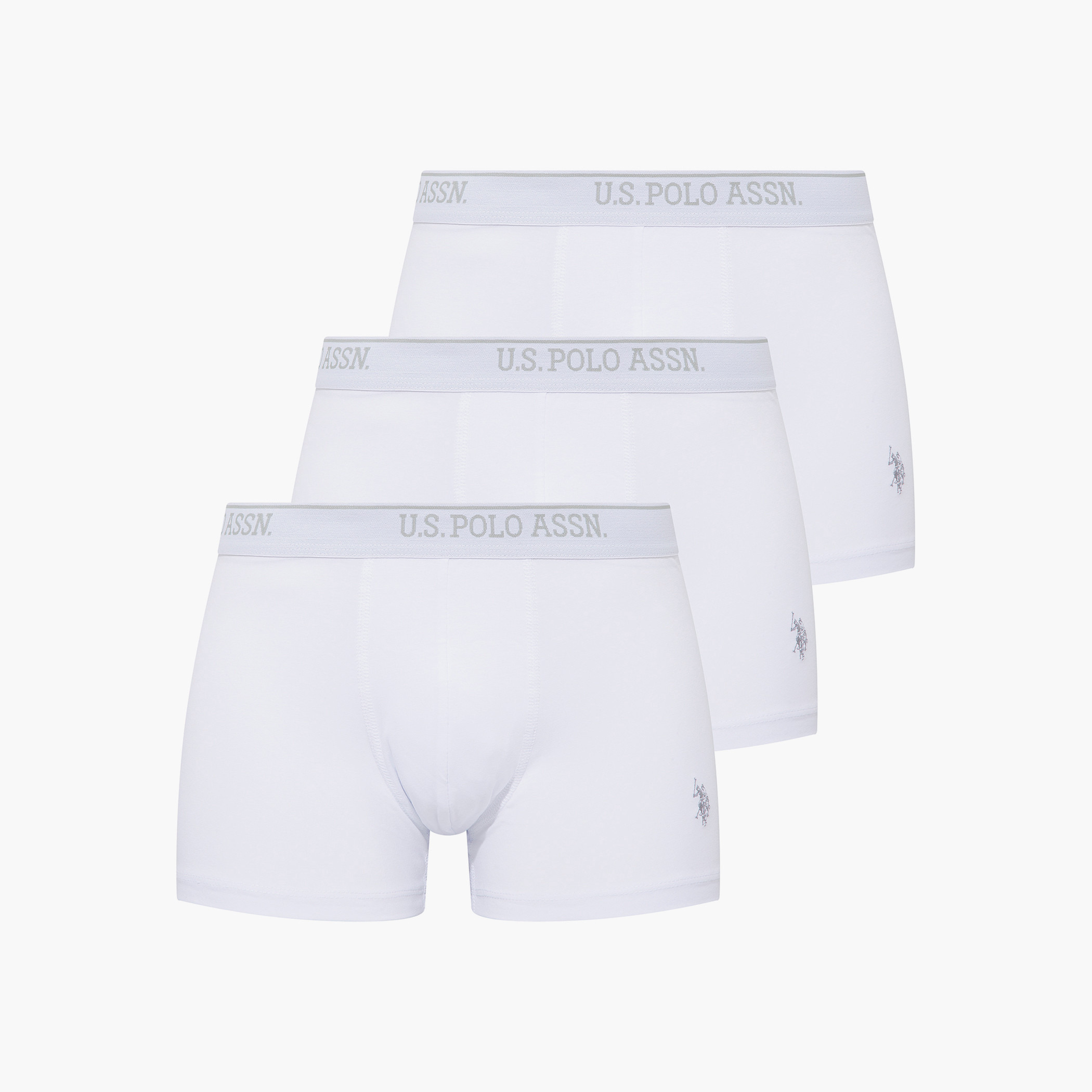 Pack of 3 U.S. Polo Assn. Men Multicolour Brand Print Waistband Trunks-men-clothing-innerwear-underwear-image-10