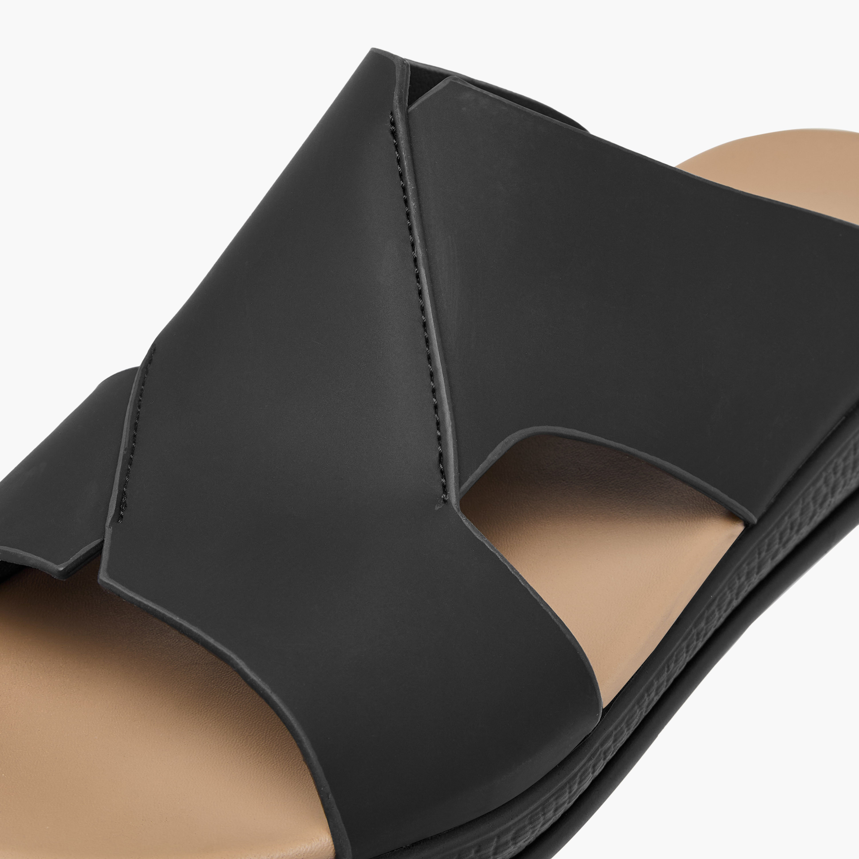 LBL by Shoexpress Cutout Slip-On Sandals-men-shoes-sandals-image-4