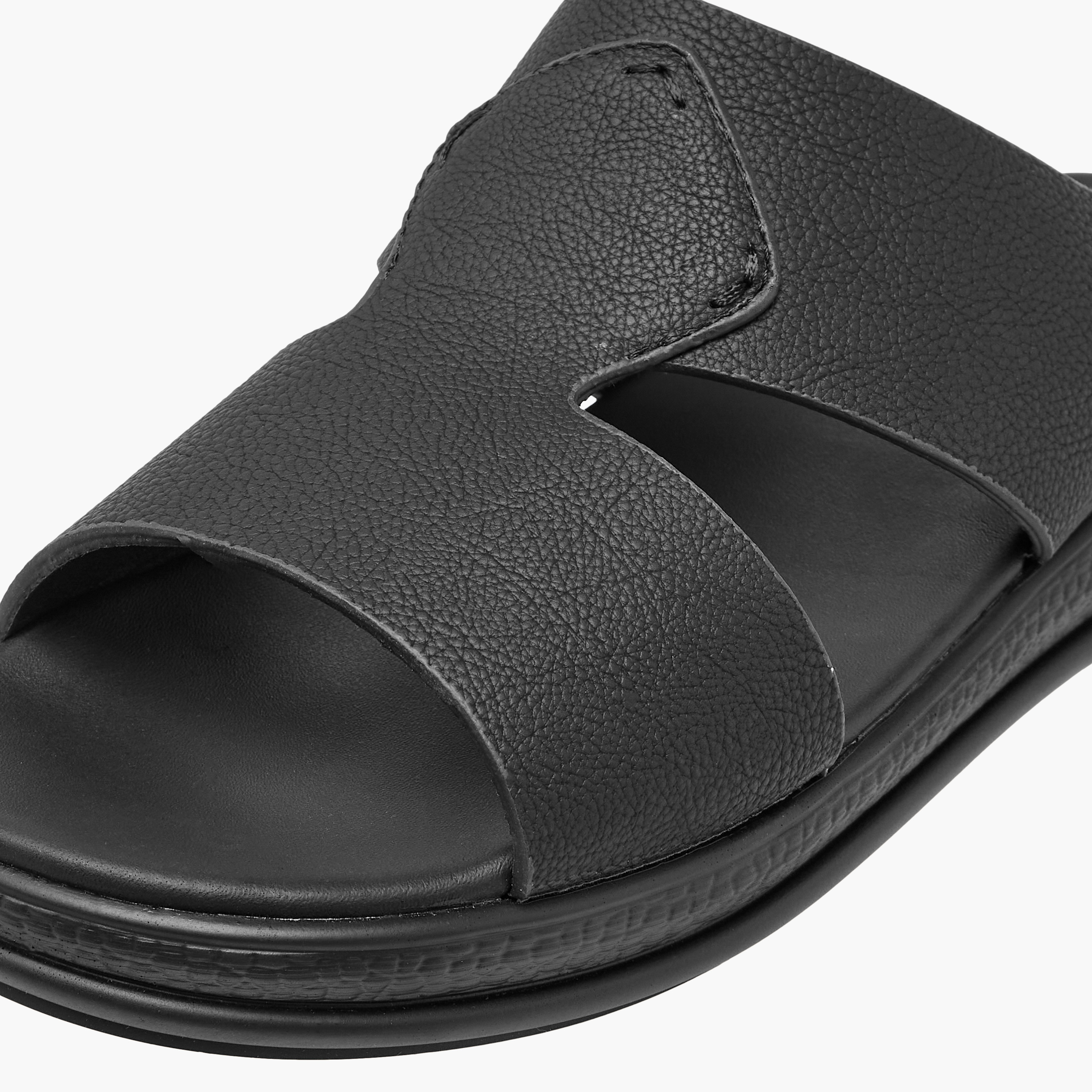 LBL by Shoexpress Cutout Slip-On Sandals-men-shoes-sandals-image-4
