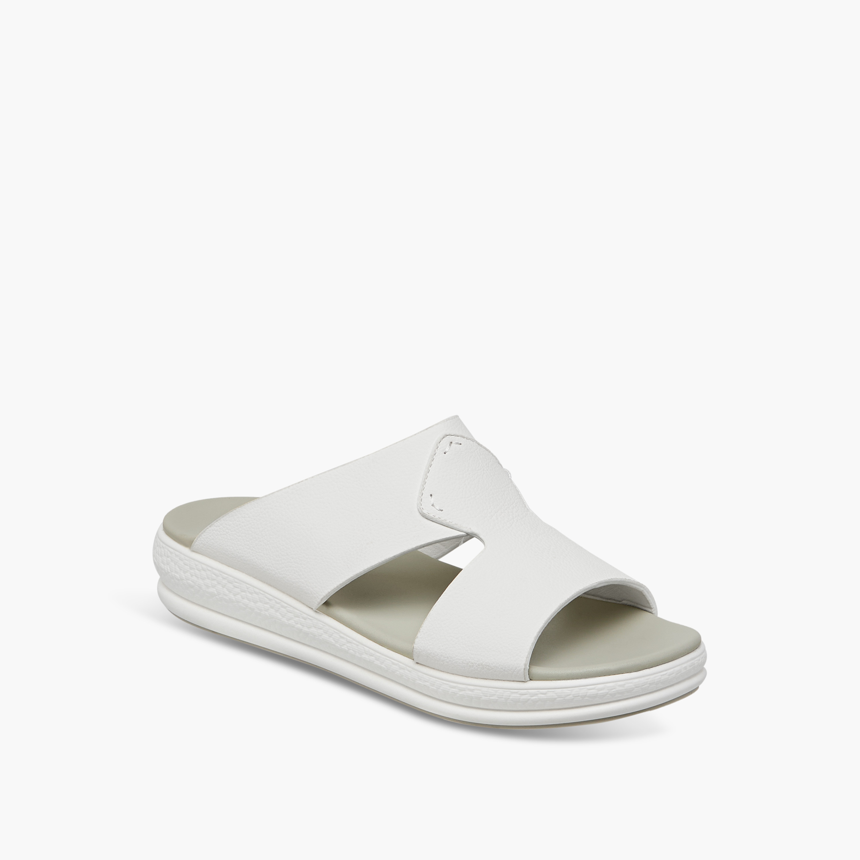 LBL by Shoexpress Cutout Slip-On Sandals-men-shoes-sandals-image-2