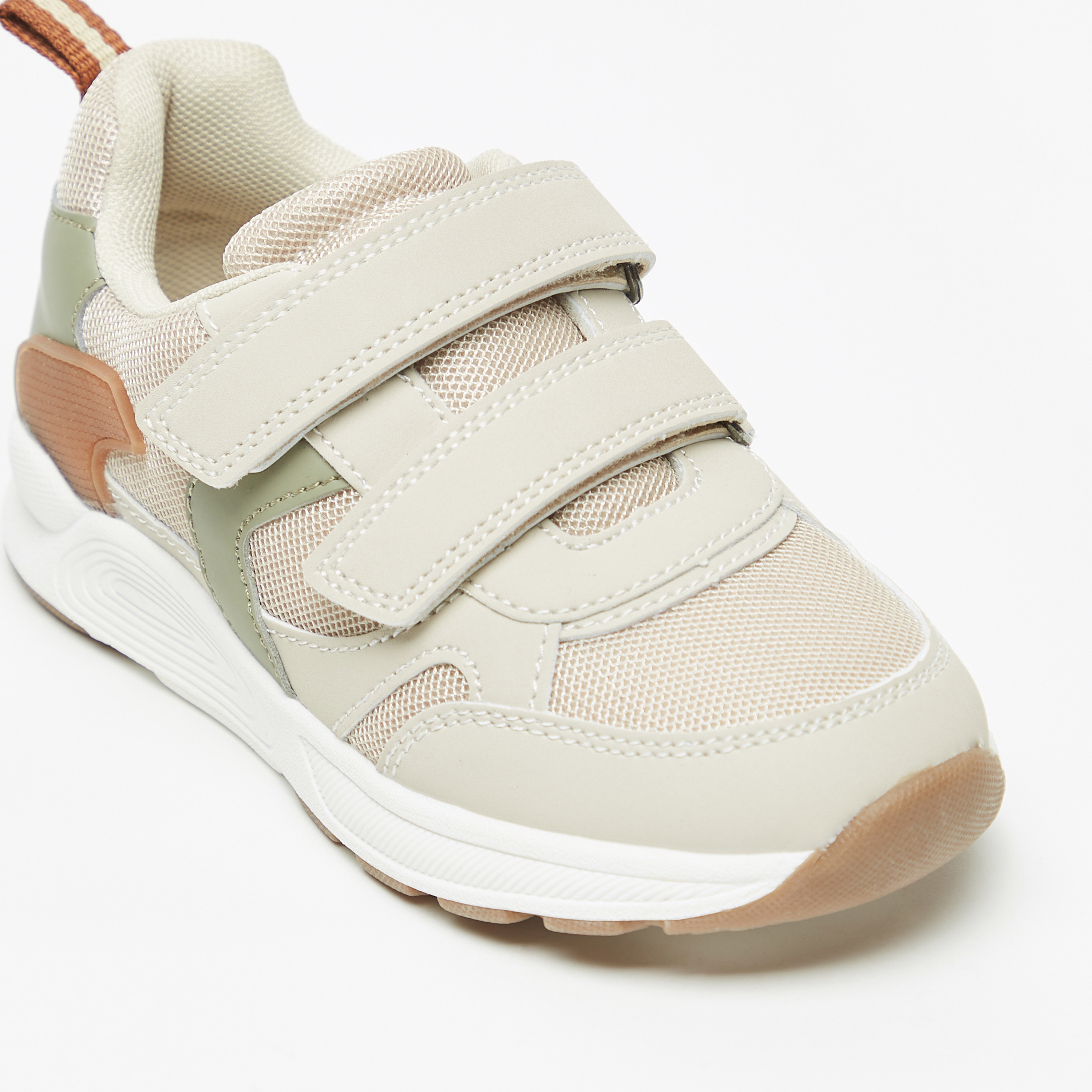 حذاء سنيكرز بشريط إغلاق لاصق وألواح للأطفال من جونيورز-boys-shoes-schoolshoes-image-5