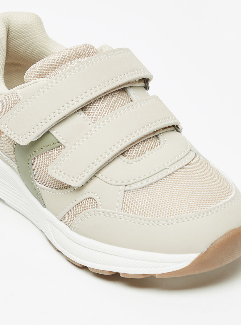 حذاء سنيكرز بشريط إغلاق لاصق وألواح للأطفال من جونيورز-boys-shoes-schoolshoes-image-5