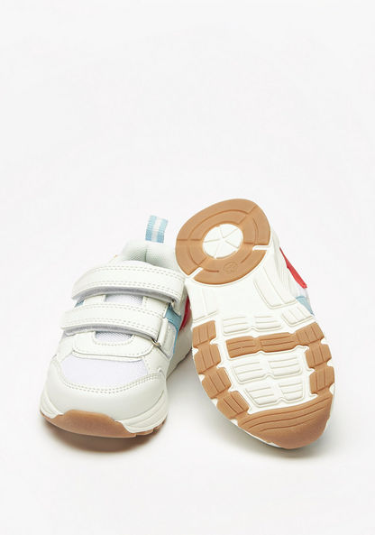 Juniors Colourblock Sneakers with Hook and Loop Closure-Boy%27s Sneakers-image-1
