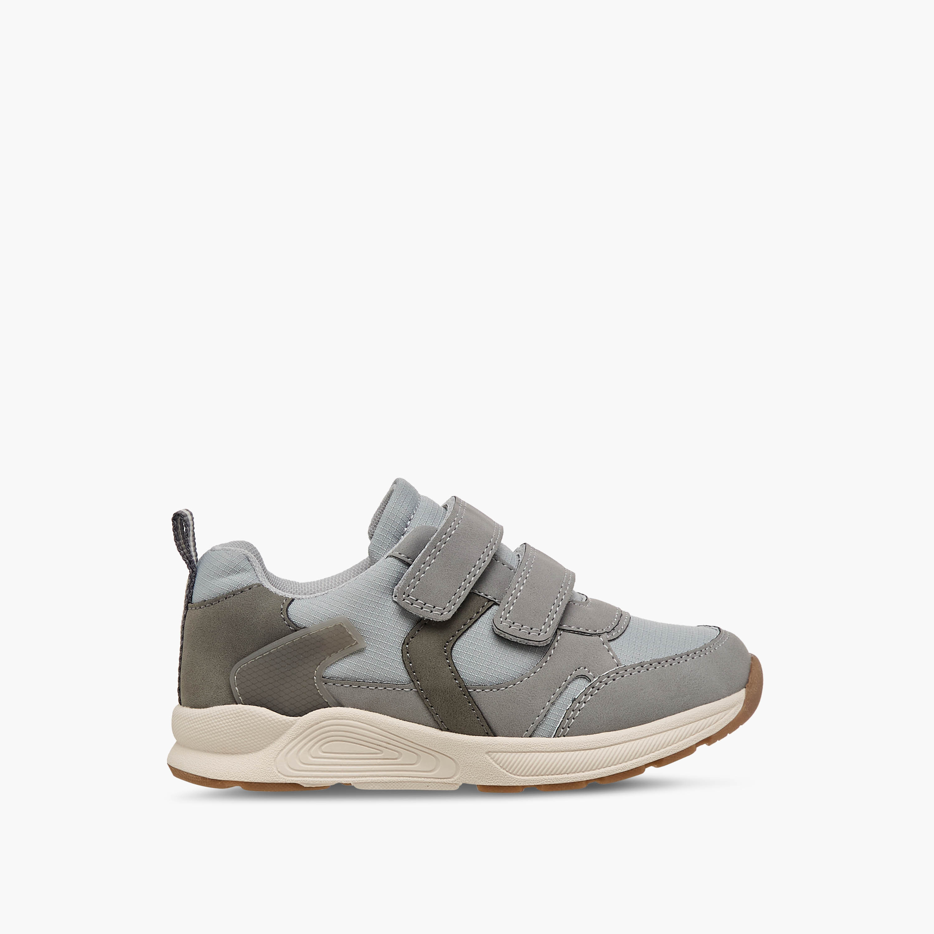 حذاء سنيكرز بشريط إغلاق لاصق وألواح للأطفال من جونيورز-boys-shoes-schoolshoes-image-3