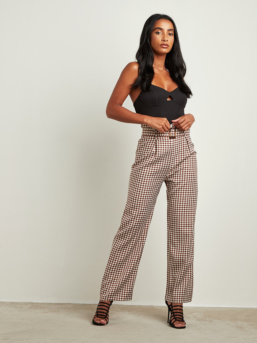 بنطلون بخصر مطاطي وأرجل واسعة من ستايلي-women-clothing-bottoms-trousers-image-1