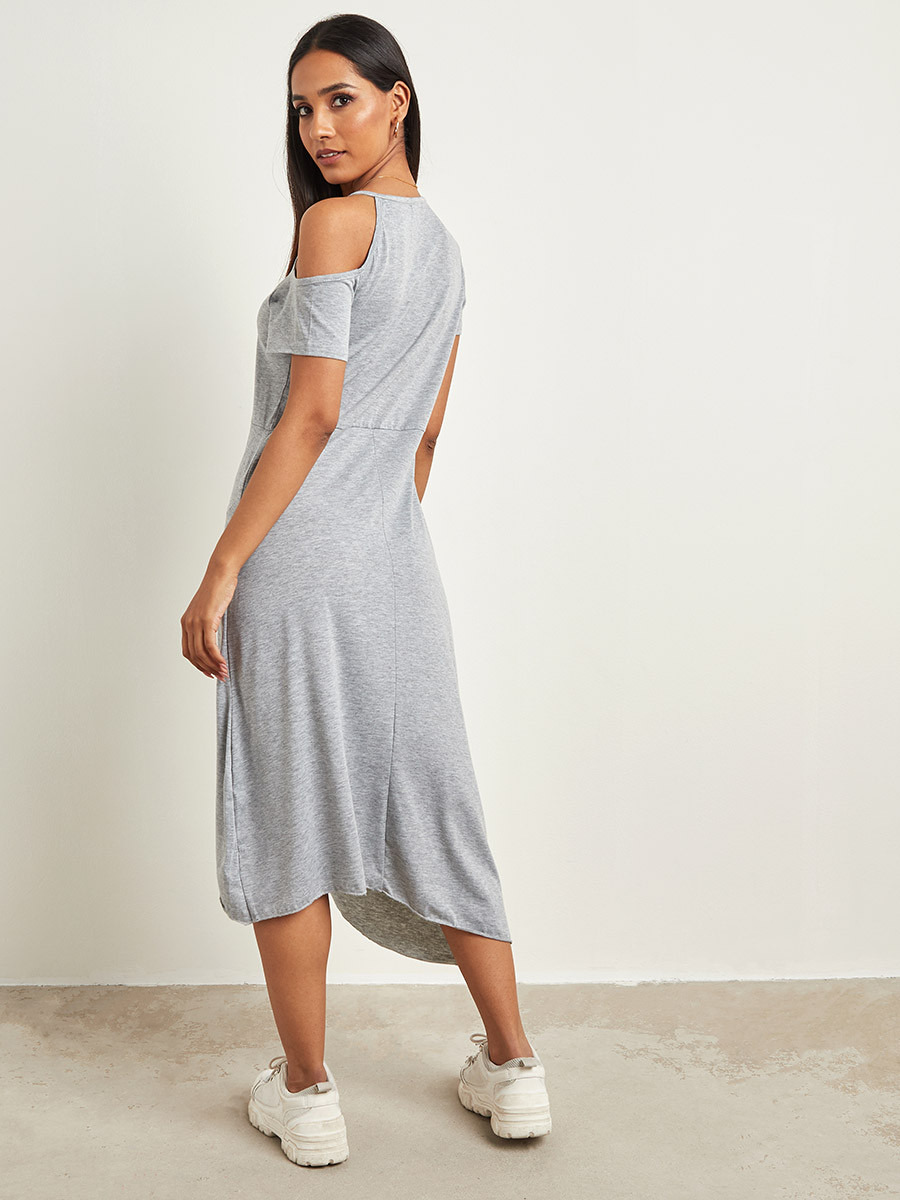 فستان ميدي بأكتاف مكشوفة من ستايلي-women-clothing-dresses-image-2