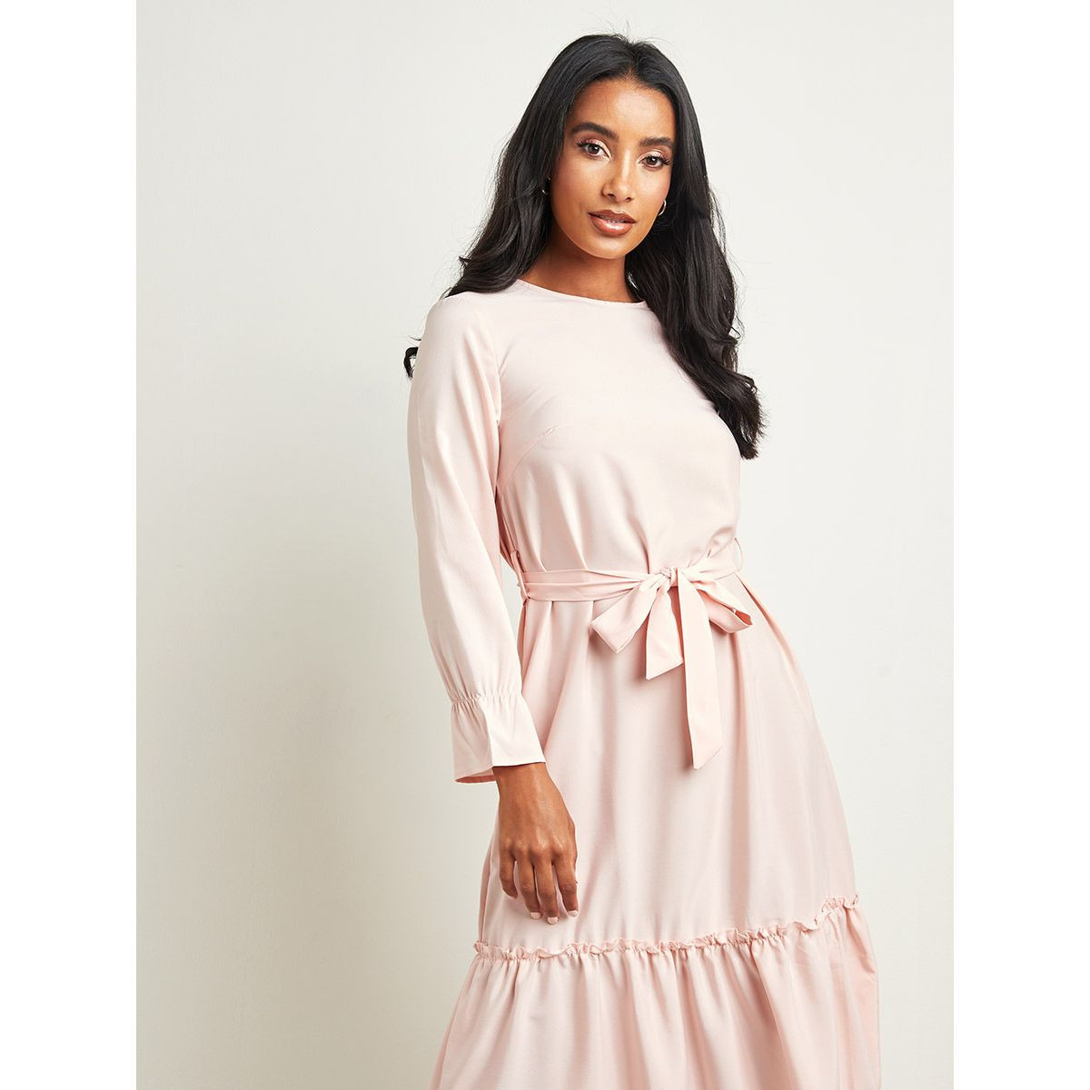 فستان طويل بطبقات من ستايلي-women-clothing-dresses-image-3