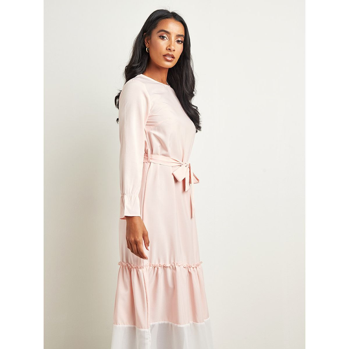 فستان طويل بطبقات من ستايلي-women-clothing-dresses-image-5