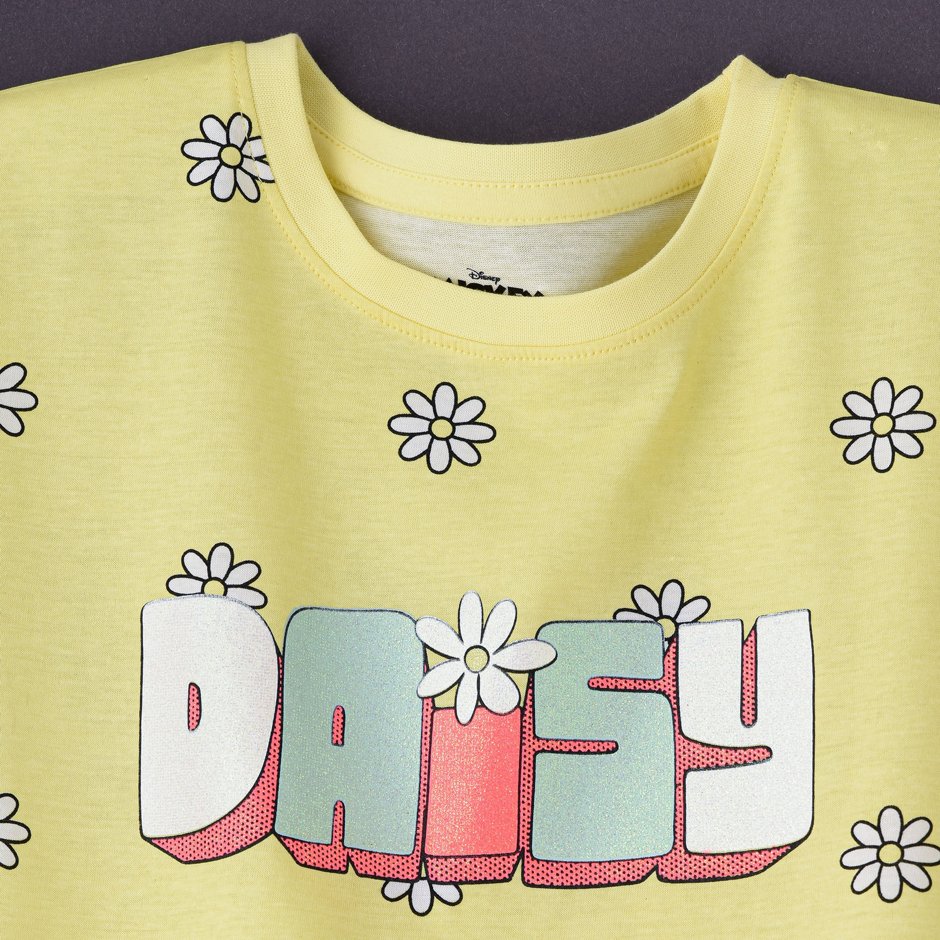 Urban Haul X Disney Daisy Duck Shorts Set-girls-clothing-nightwear-image-3