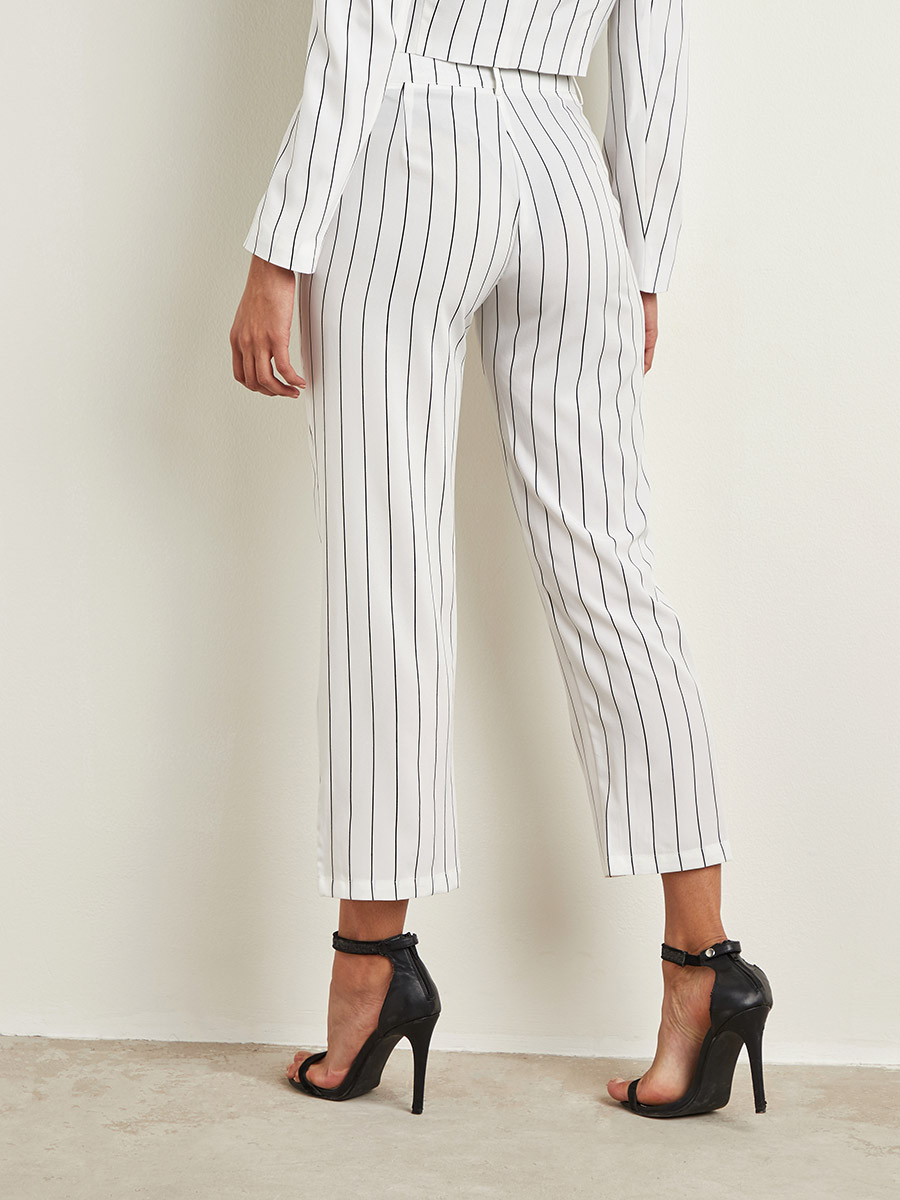 Styli Striped Straight Leg Tailored Trouser-women-clothing-trousers-image-3