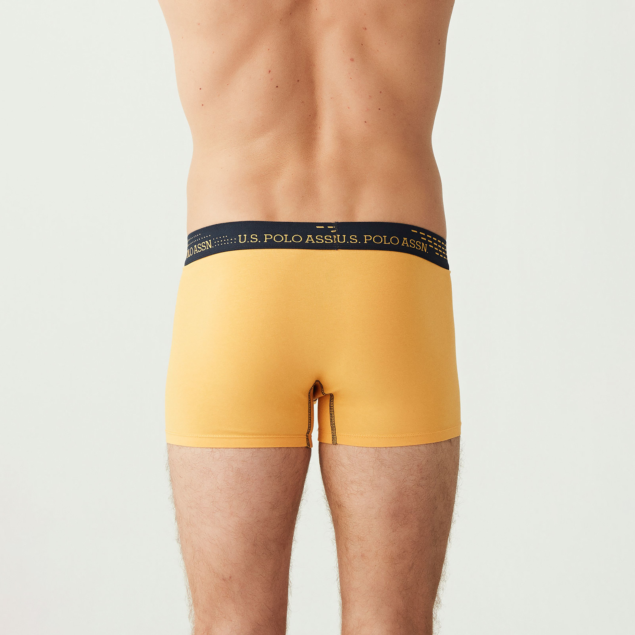 Pack of 3 U.S. Polo Assn. Men Multicolour Brand Print Waistband Trunks-men-clothing-innerwear-underwear-image-4