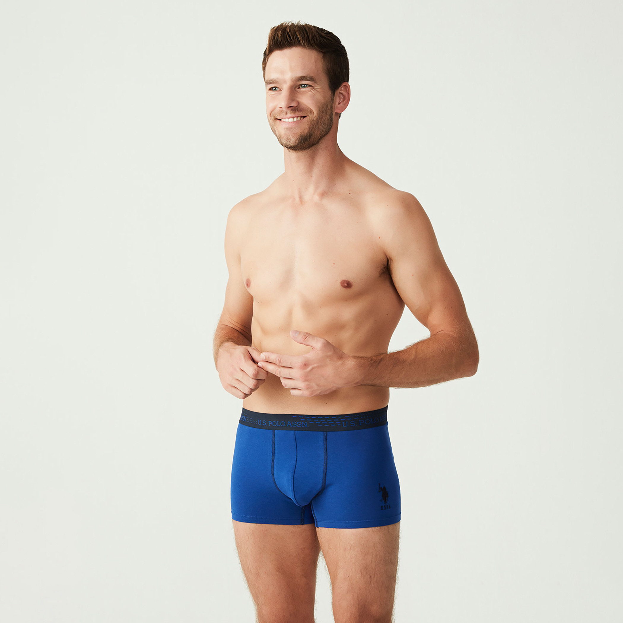 Pack of 3 U.S. Polo Assn. Men Multicolour Brand Print Waistband Trunks-men-clothing-innerwear-underwear-image-5