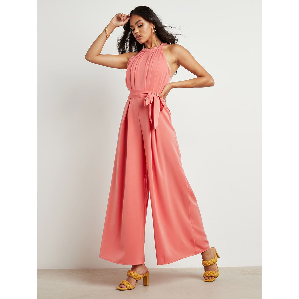 أفرول بكسرات وأرجل واسعة من ستايلي-women-clothing-dresses-image-1