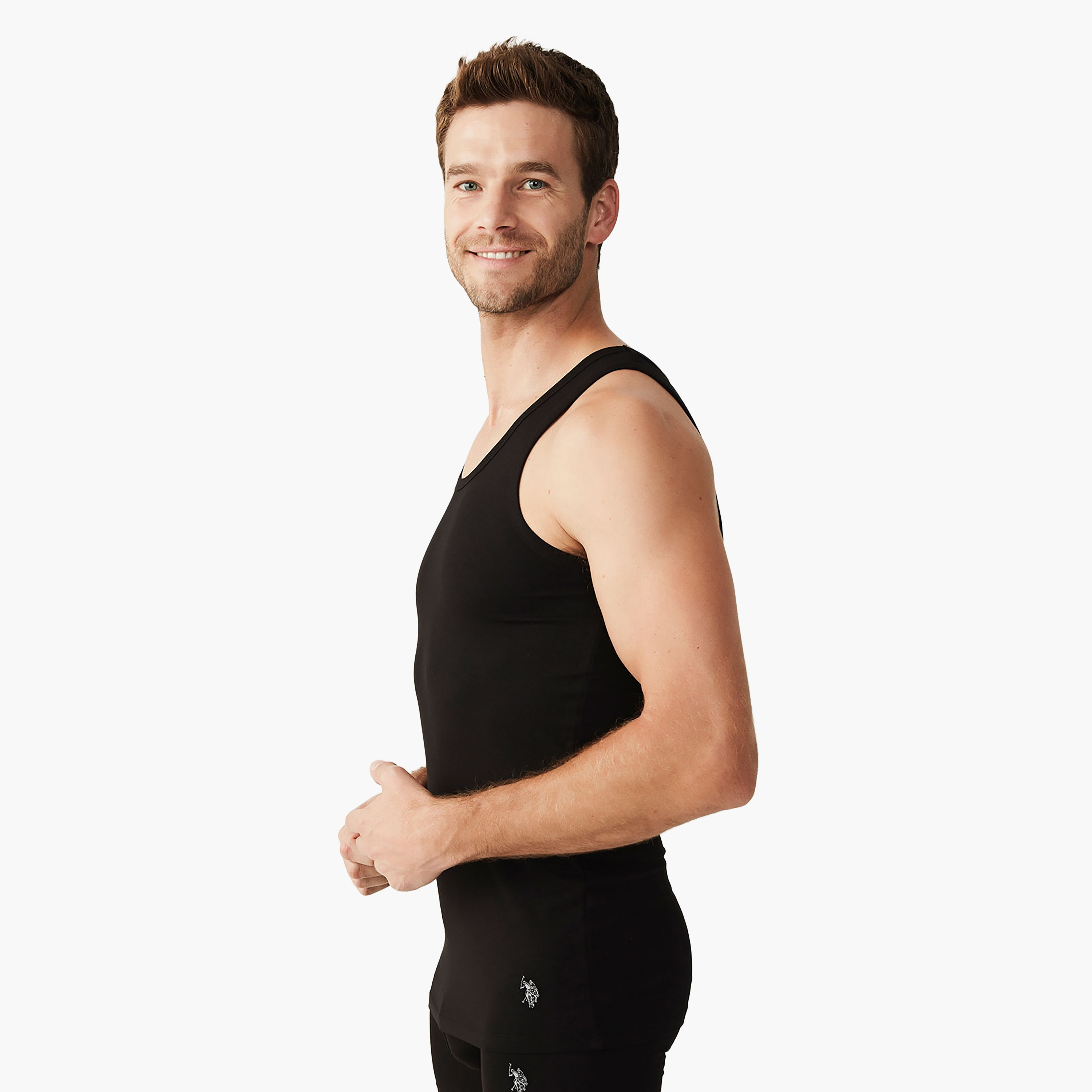 الولايات المتحدة بولو Assn. سترة رجالية عادي برقبة مغرفة-men-clothing-innerwear-vests-image-5