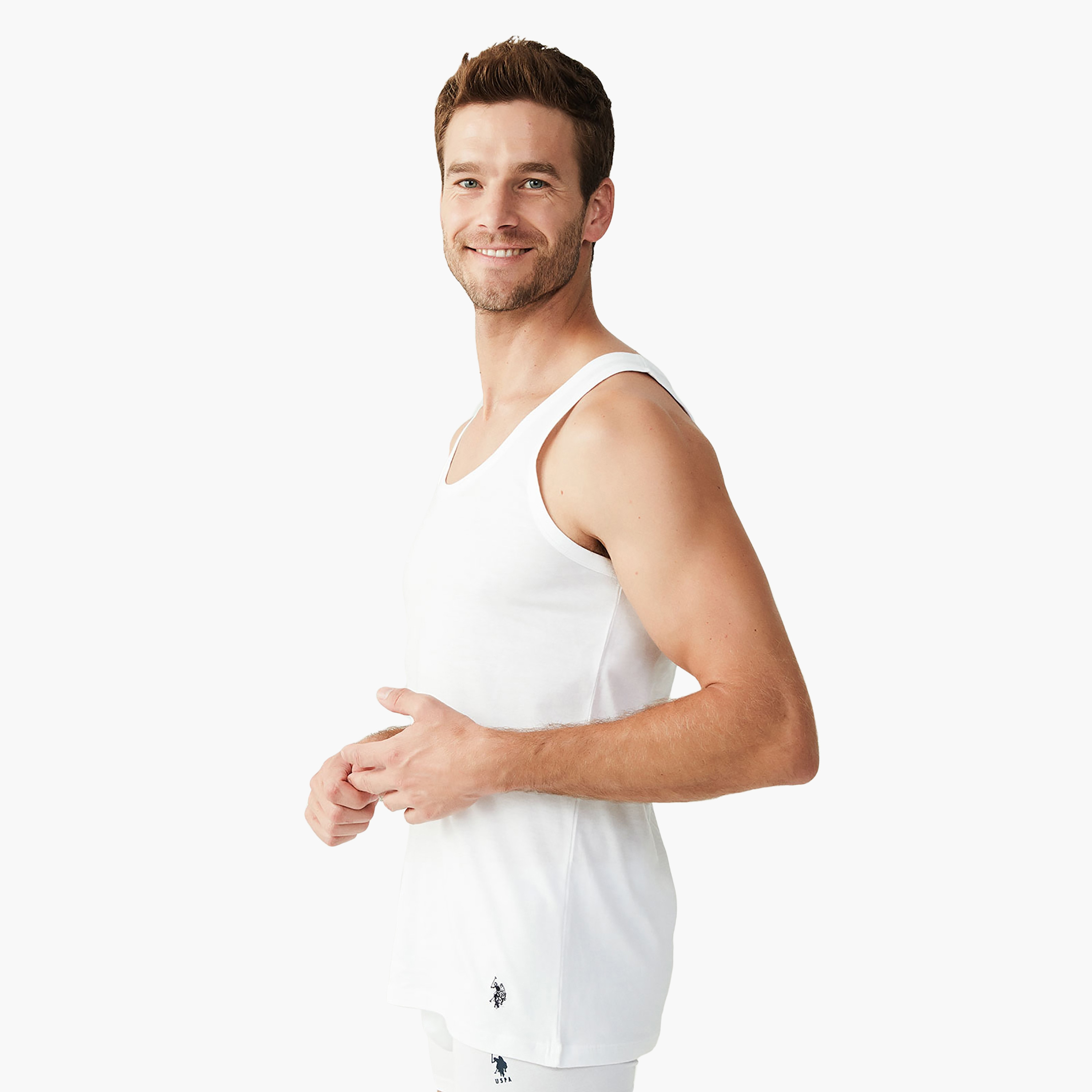 الولايات المتحدة بولو Assn. سترة رجالية عادي برقبة مغرفة-men-clothing-innerwear-vests-image-6