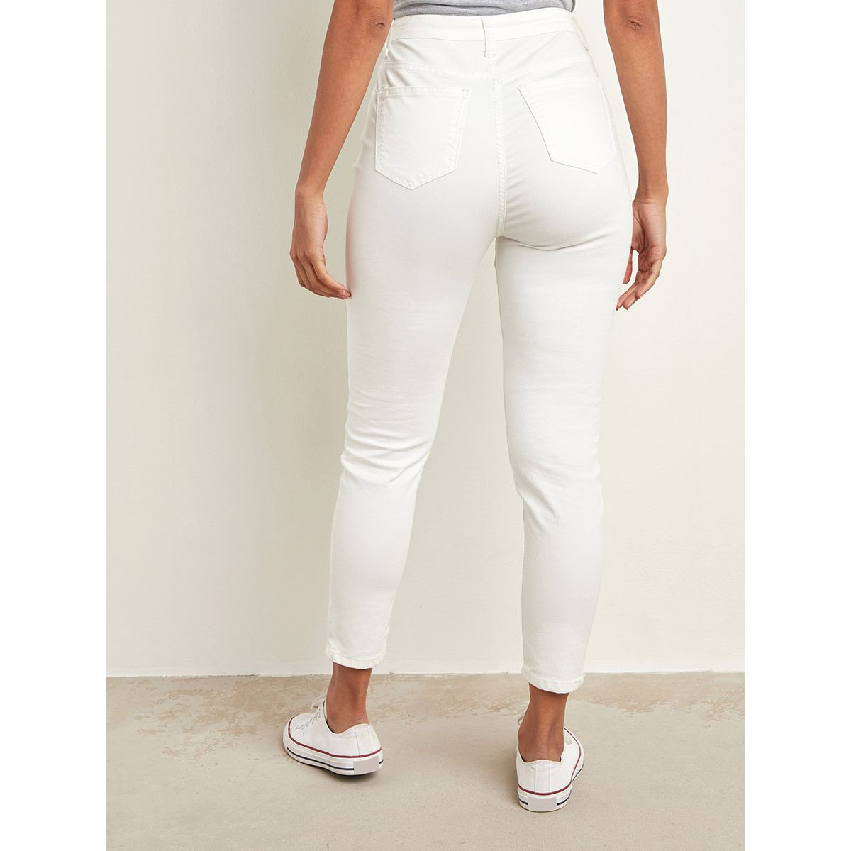 جينز ضيق خصر عالي سادة من ستايلي-women-clothing-bottoms-jeans-image-3