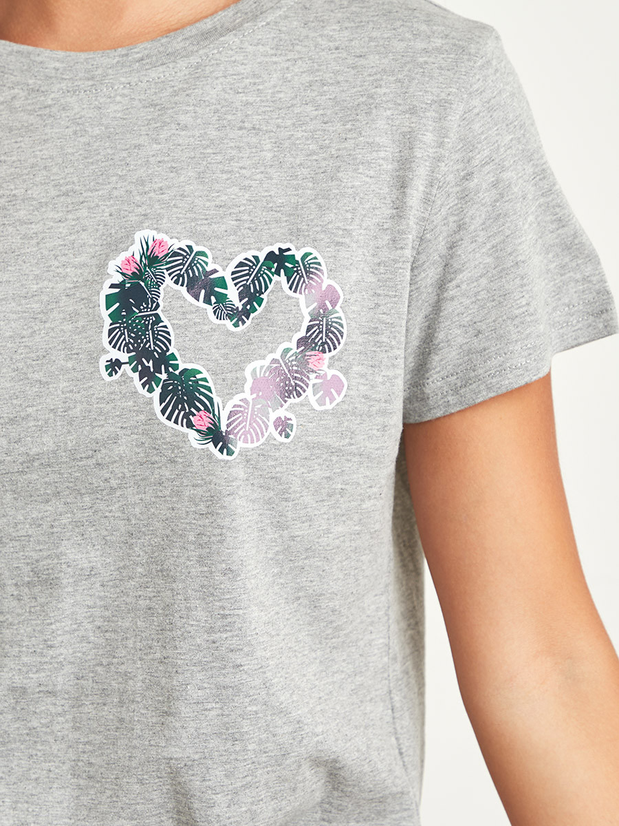 Styli Heart Printed T-shirt and Palm Printed Shorts Set-women-clothing-nightwear-pyjamas-longsets-image-5