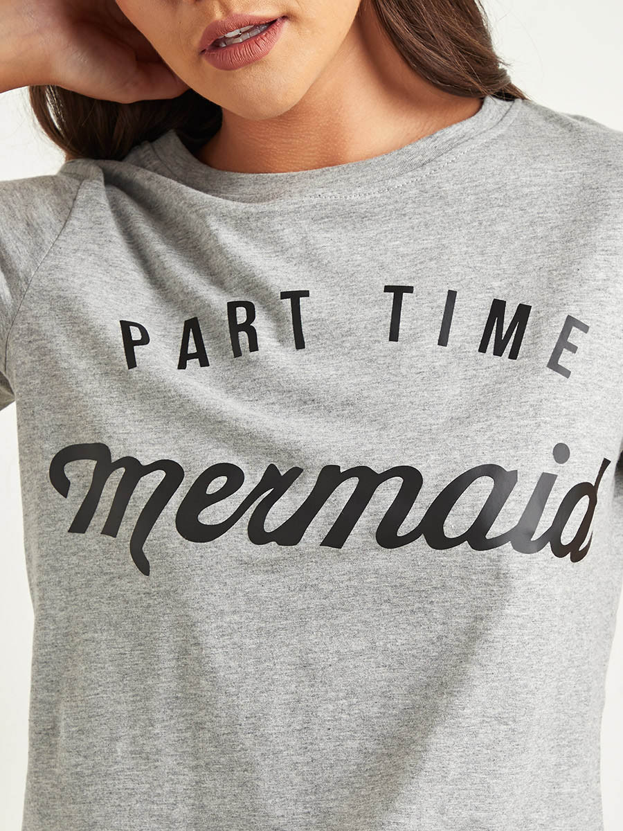 Styli Part Time Printed T-shirt and Mermaid Shorts Set-women-clothing-nightwear-pyjamas-bottoms-image-4