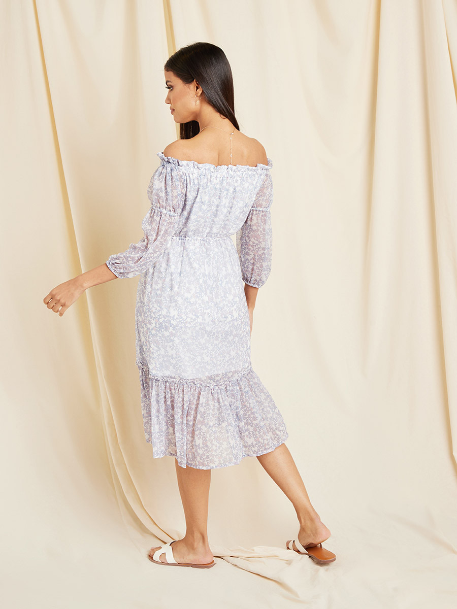 فستان ميدي مطبوع بزهور من ستايلي-women-clothing-dresses-image-3