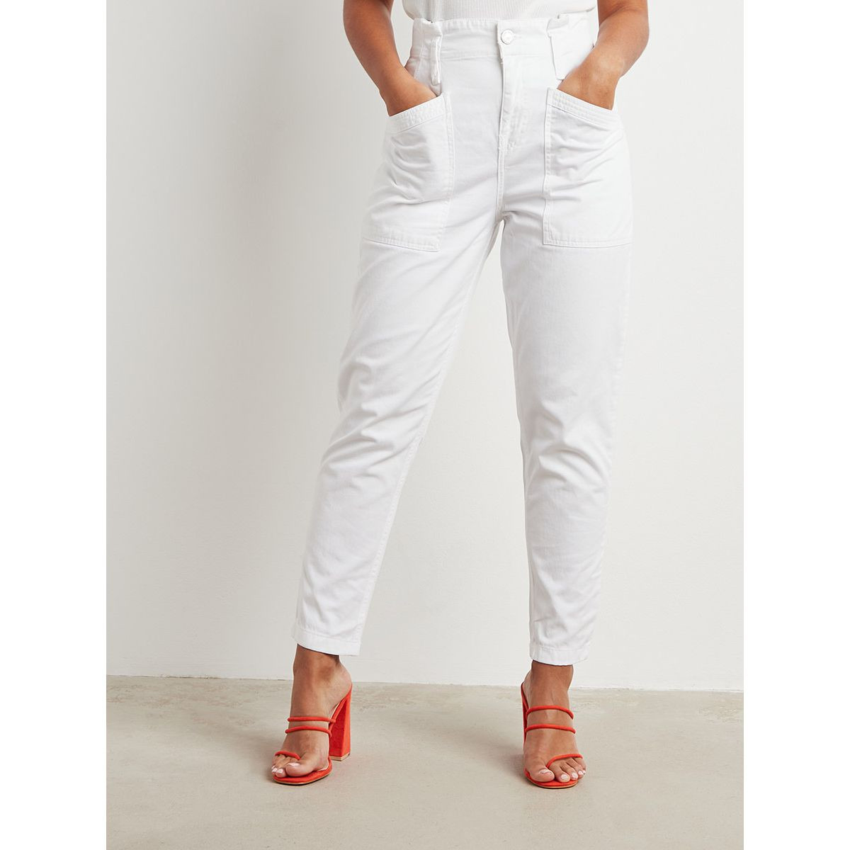 Slim fit chinos store womens