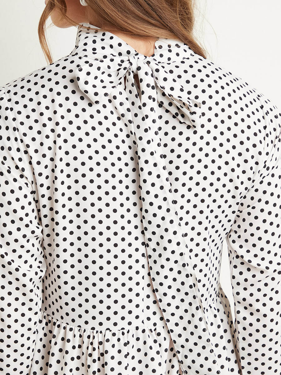 فستان ميدي منقط من ستايلي-women-clothing-dresses-image-5