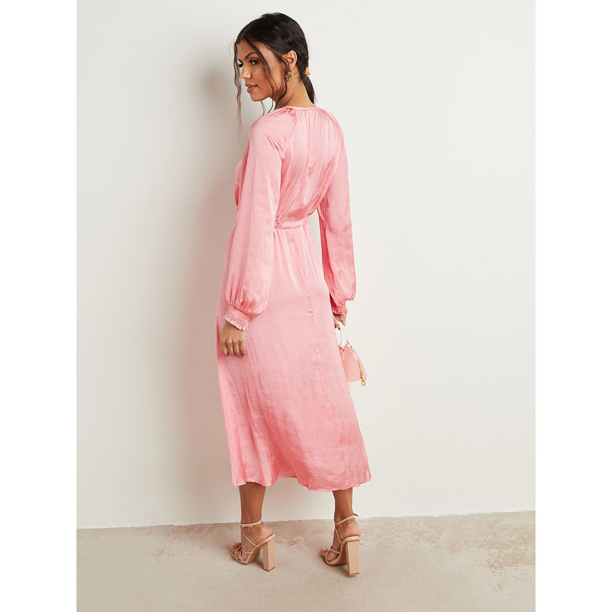 فستان ميدي بأكمام طويلة-women-clothing-dresses-image-4