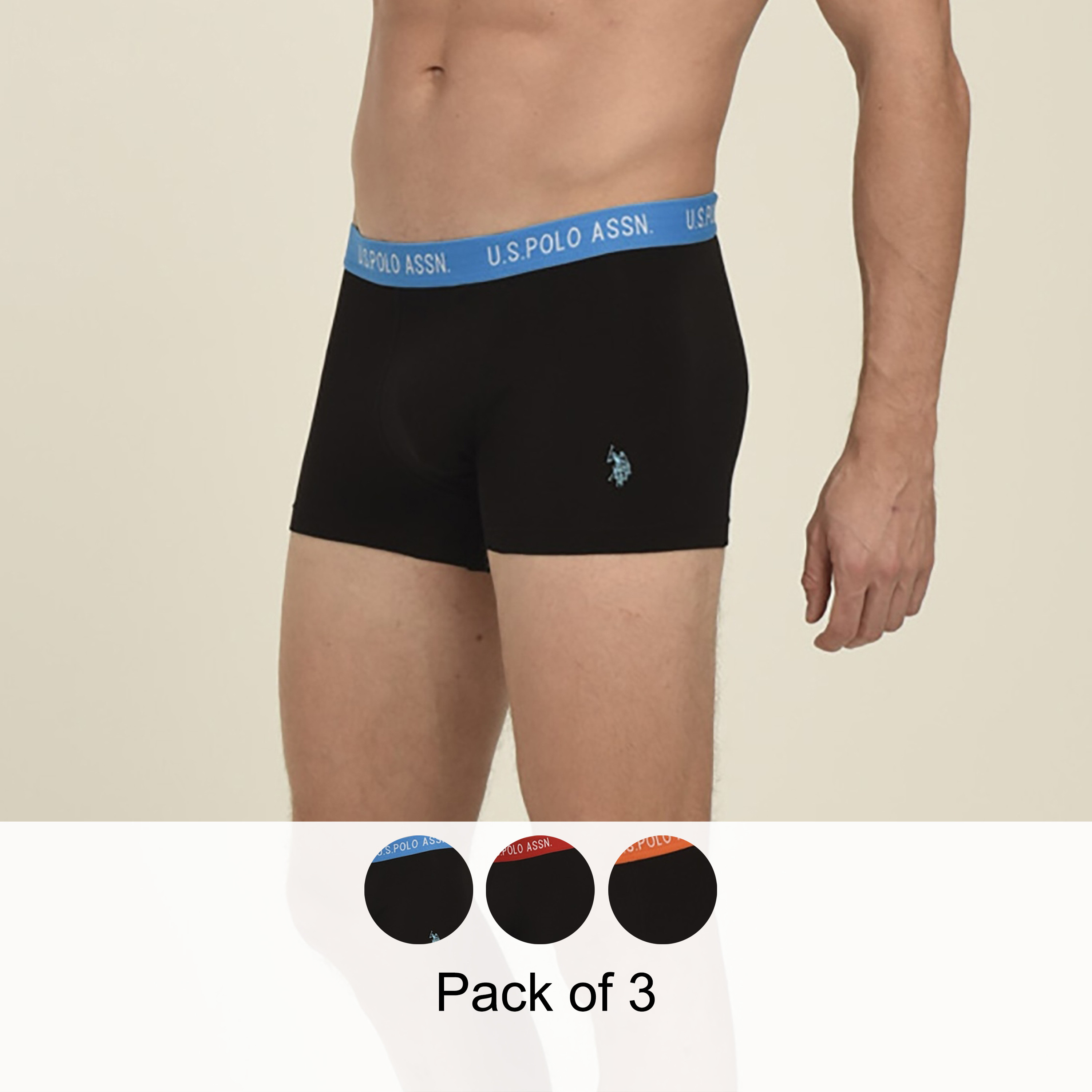 U.S. Polo Assn. Pack of 3 Boxer Men's Briefs-men-clothing-innerwear-underwear-image-1