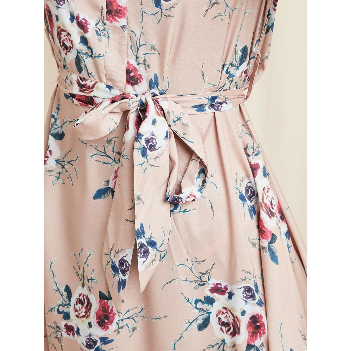 Styli Floral Printed Wrap Maxi Dress with Slit Neck-women-clothing-dresses-image-5