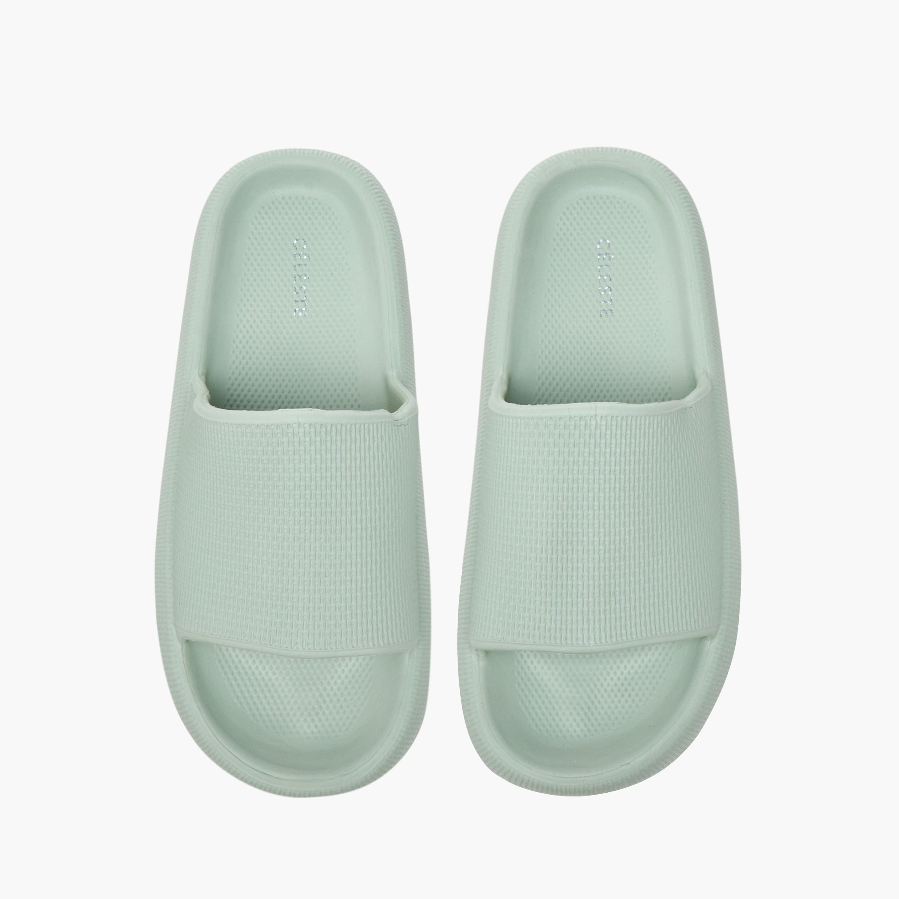 Celeste Women's Textured Slip-On Slides-women-shoes-flipflopsandslides-image-1