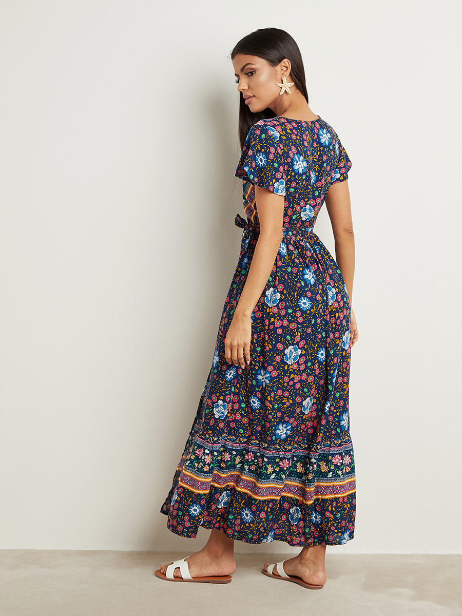 فستان طويل مطبوع من ستايلي-women-clothing-dresses-image-2