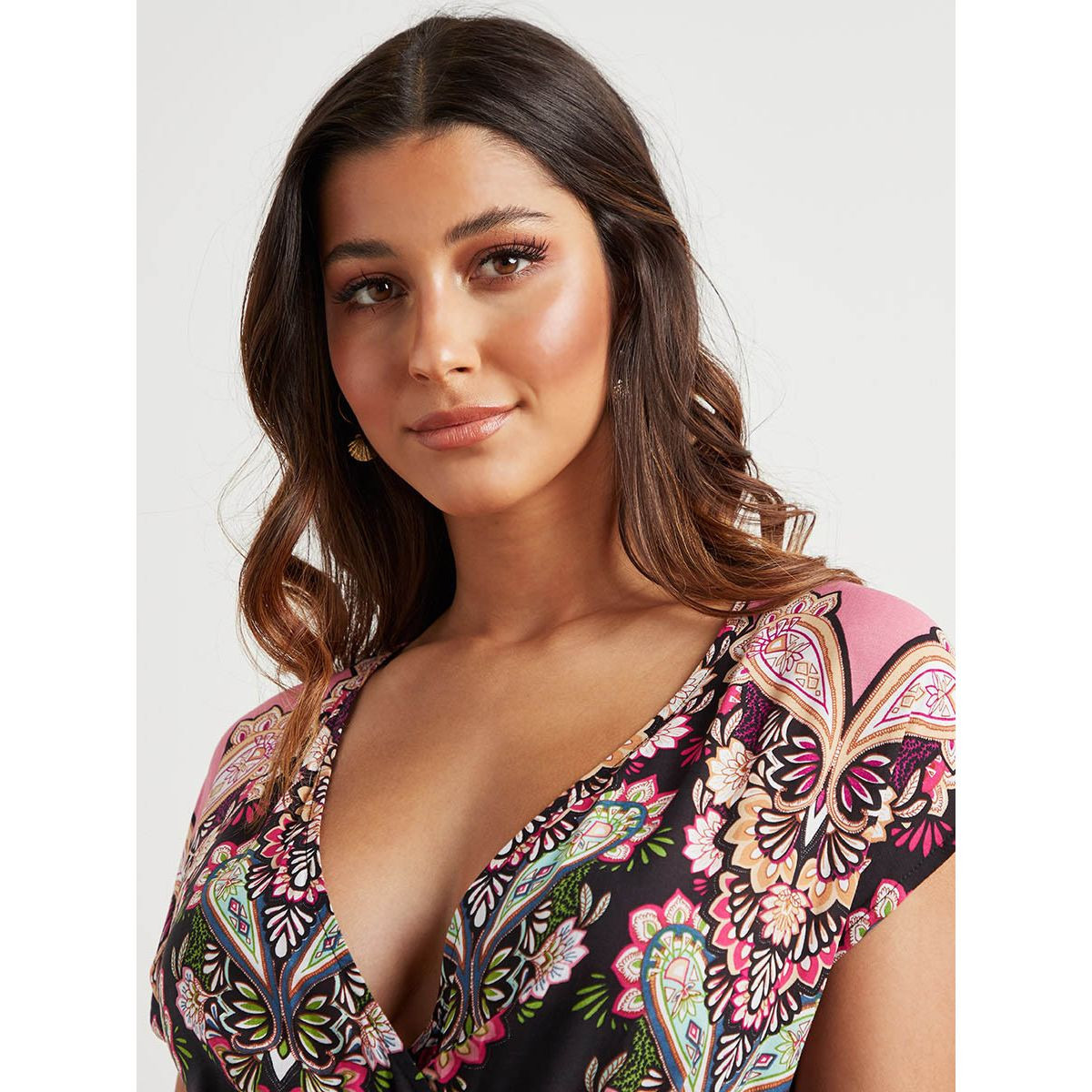 فستان طويل مطبوع بزهور من ستايلي-women-clothing-dresses-image-4