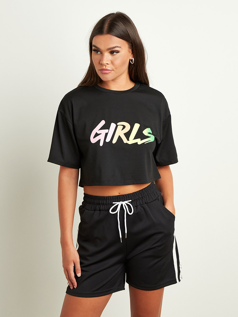 شورت رياضي بخصر مطاطي وأربطة من ستايلي-women-clothing-shorts-image-4