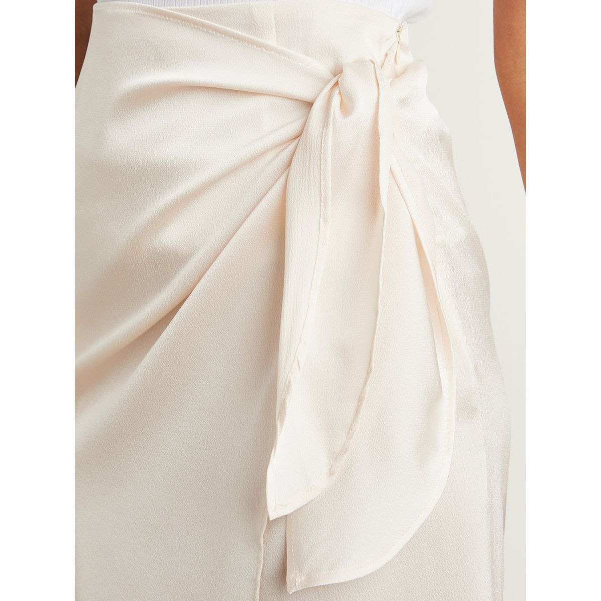 تنورة ميدي بسحّاب جانبي من ستايلي-women-clothing-skirts-image-4